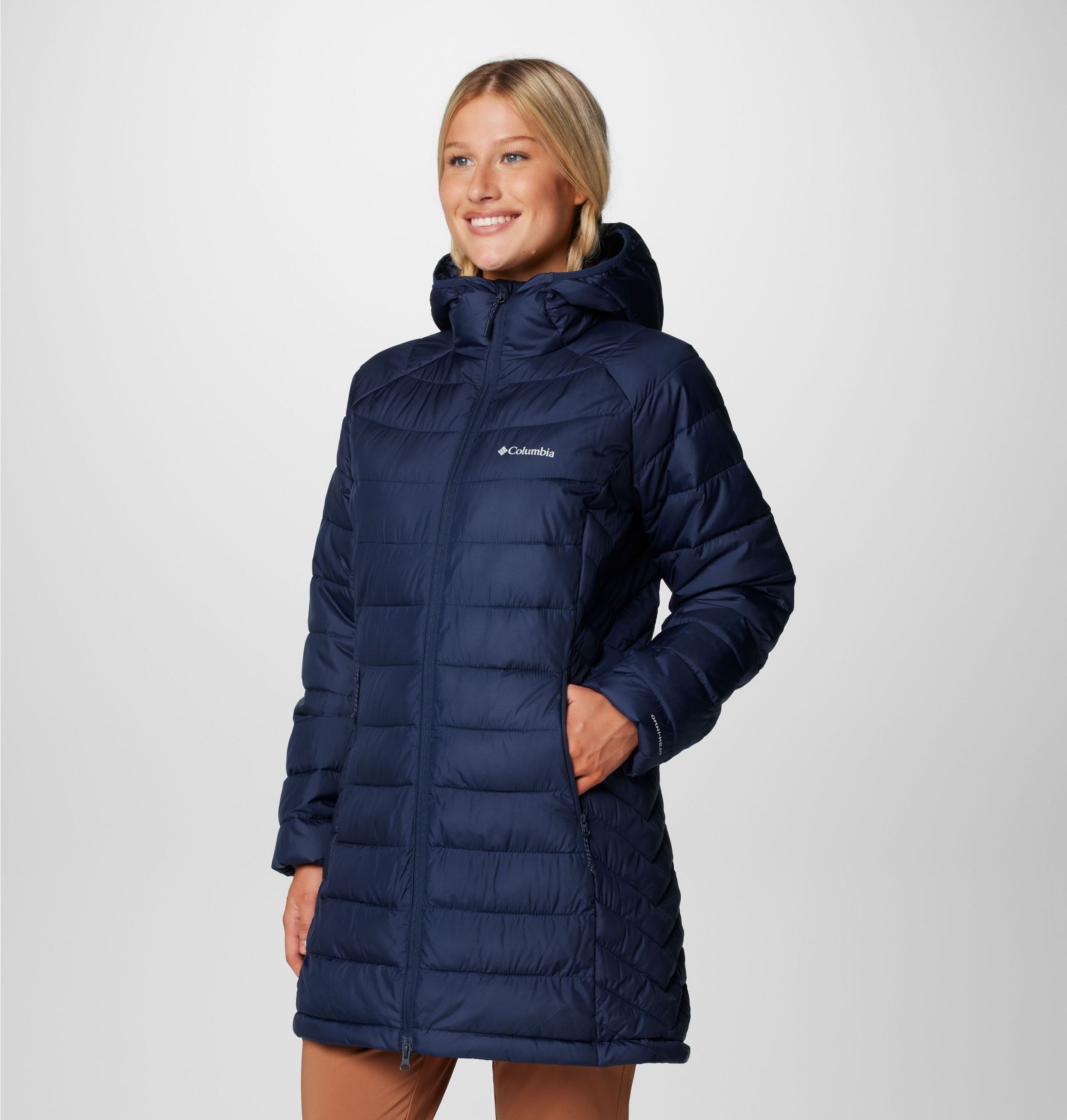 Columbia Steppmantel »POWDER LITE II MID JACKET«, (1 tlg.)