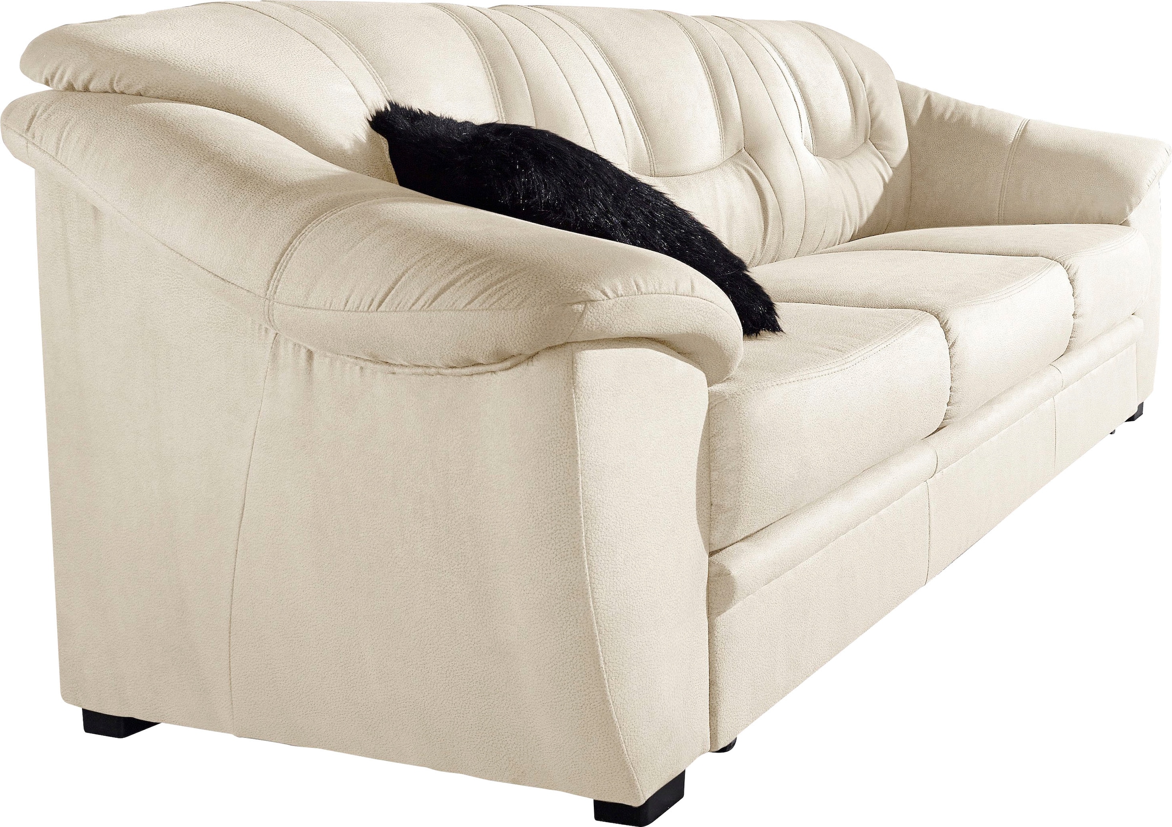 sit&more 3-Sitzer »Safira«, inklusive komfortablem Federkern, wahlweise mit Bettfunktion