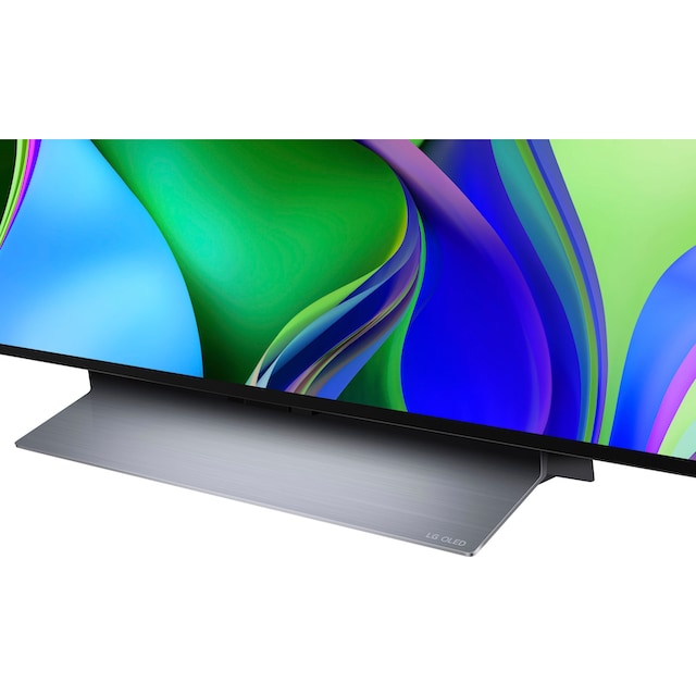 LG OLED-Fernseher »OLED55C37LA«, 139 cm/55 Zoll, 4K Ultra HD, Smart-TV, OLED  evo, bis zu 120 Hz, α9 Gen6 4K AI-Prozessor, Twin Triple Tuner ➥ 3 Jahre  XXL Garantie | UNIVERSAL