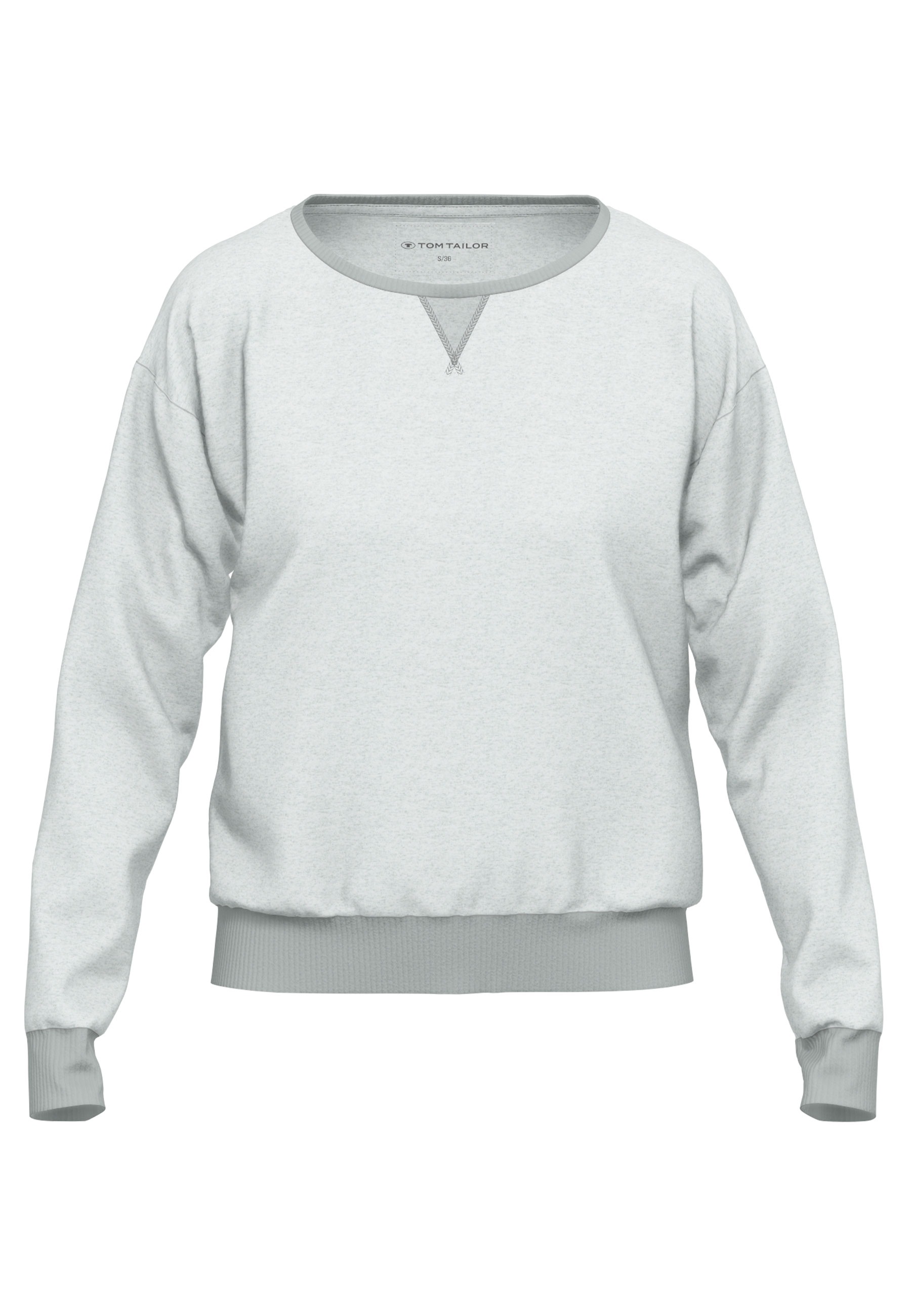TOM TAILOR Sweatshirt »Manila«, mit melierter Optik