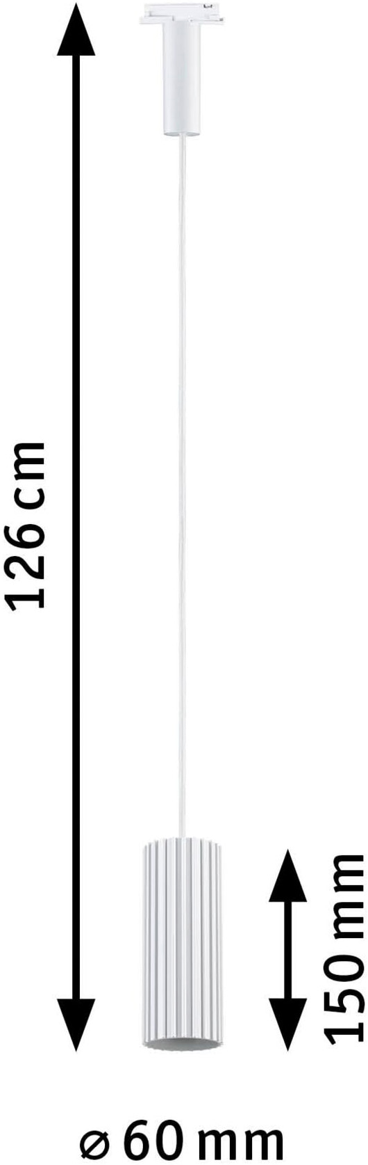 Paulmann Schienensystem-Leuchten »URail Pendant Lirena max 1x10W GU10 230V« GU10 Dimmbar