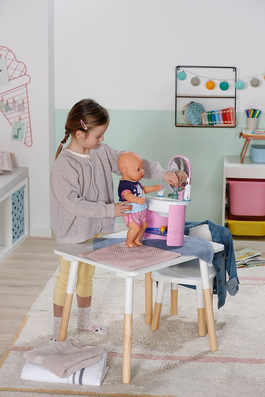 Baby Born Puppen Spielcenter »Handwaschbecken«