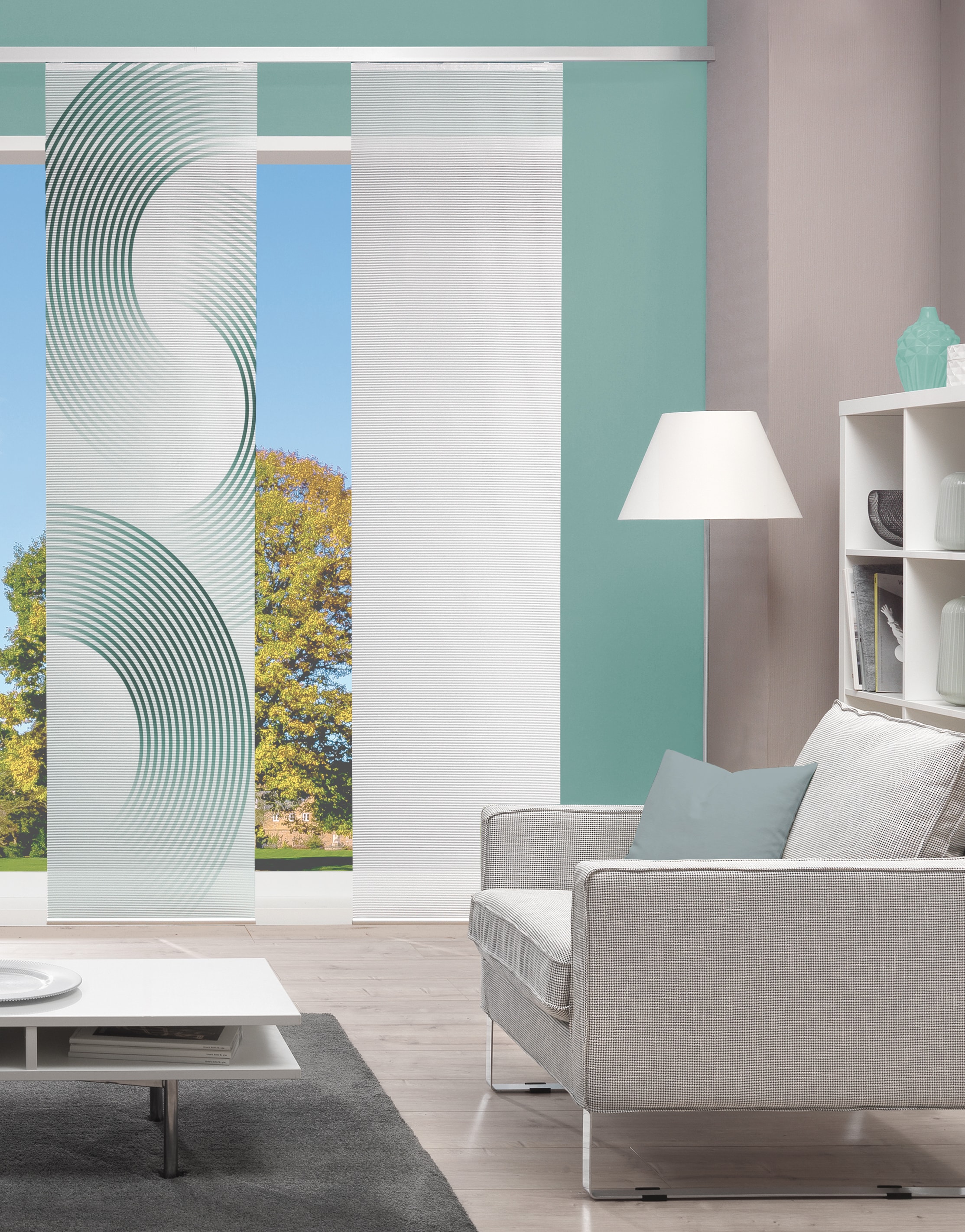 Vision Schiebegardine »BEXON« Paneelwagen 1 Stk. tlg. SCHIEBEVORHANG, BAMBUS, DIGITALDRUCK