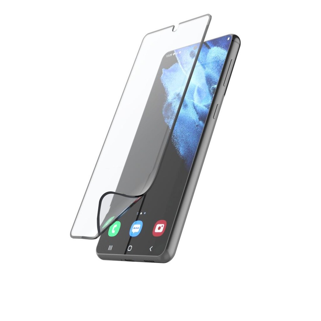 Hama Displayschutzglas »Displayschutz "Hiflex" für Samsung Galaxy S21 (5G)«, für Samsung Galaxy S21 (5G)