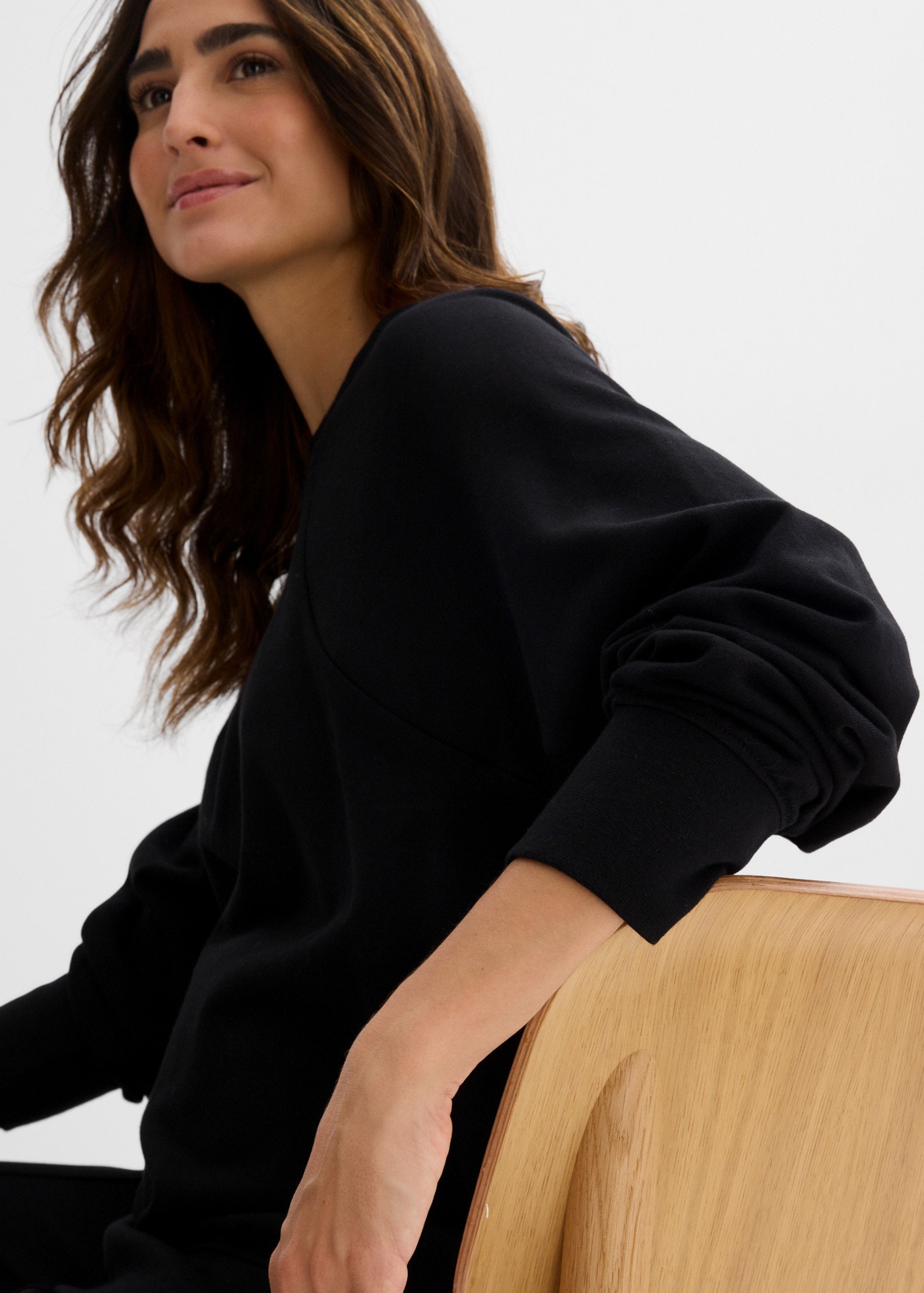 bonprix Sweatshirt , mit unauffälligen Reißverschlüssen an der Vorderseite, casual
