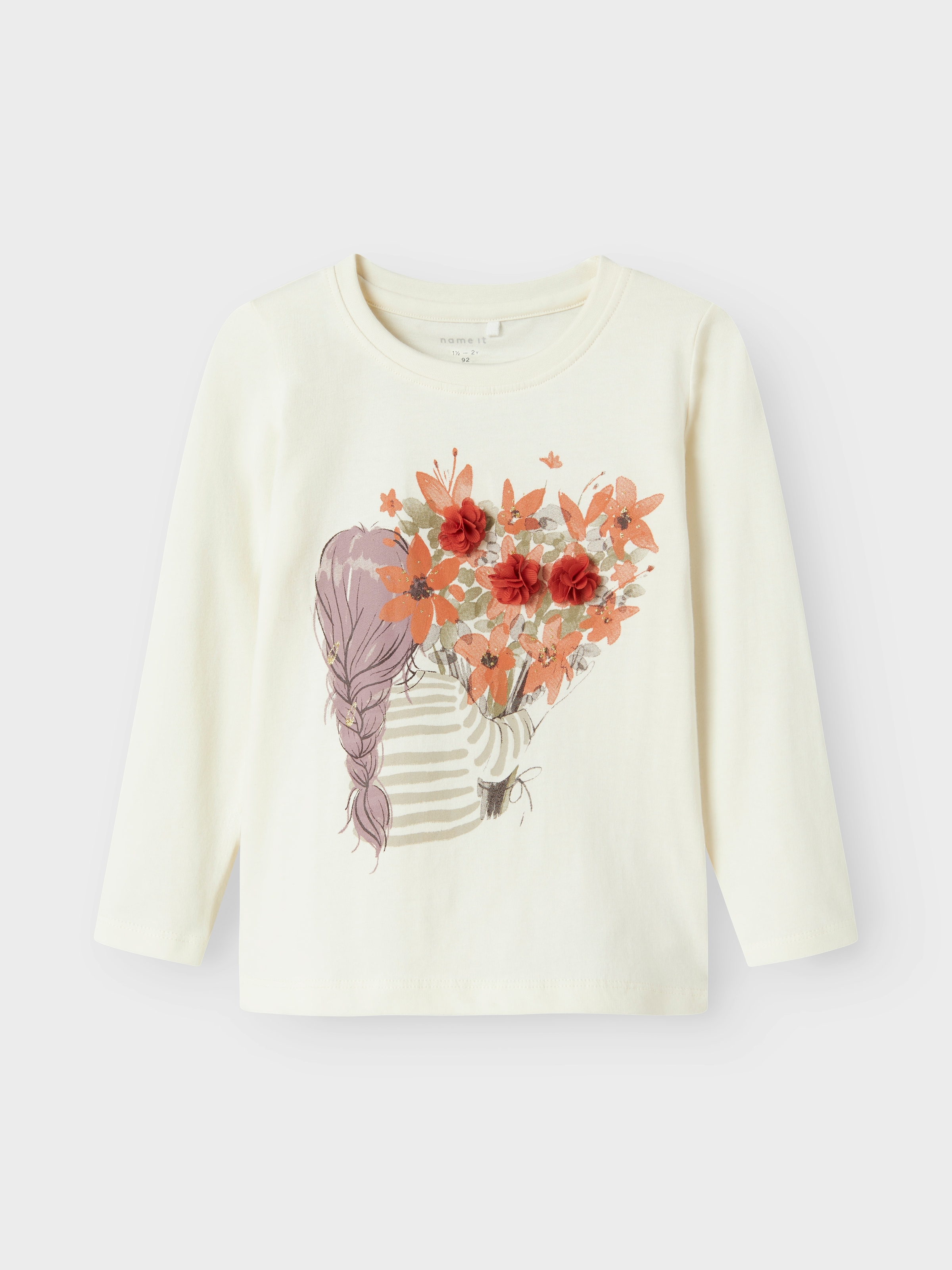 Name It Langarmshirt »NMFOTREA LS TOP BOX«