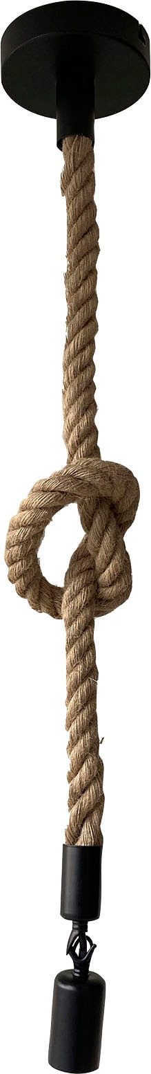 FISCHER & HONSEL Pendelleuchte »Rope«, 1 flammig, Leuchtmittel E27 | ohne Leuchtmittel