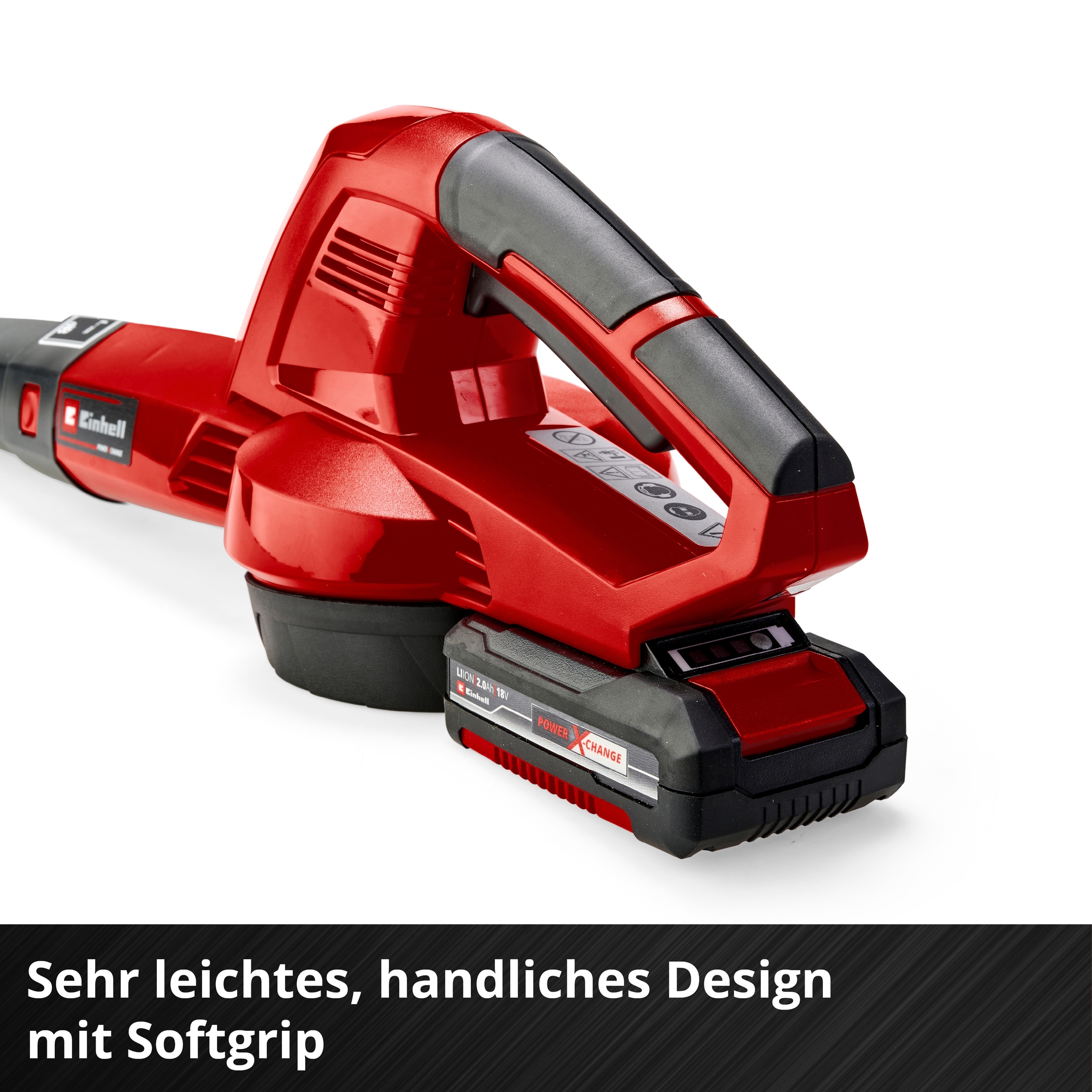 Einhell Akku-Laubbläser »GC-CL 18 Li E Kit (1x2,0Ah)«, (3 St.)