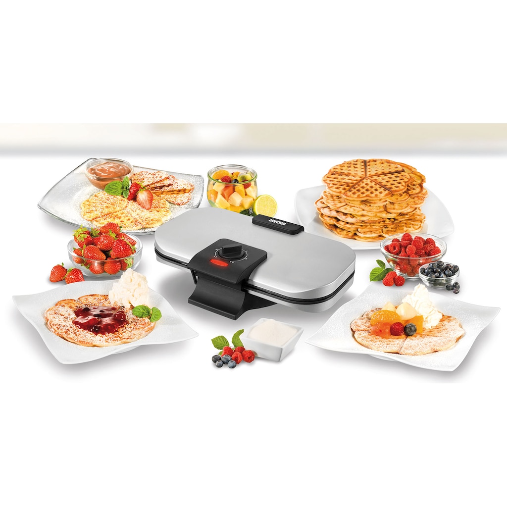 Unold Waffeleisen »Doppel-Waffelautomat 48241«, 1100 W