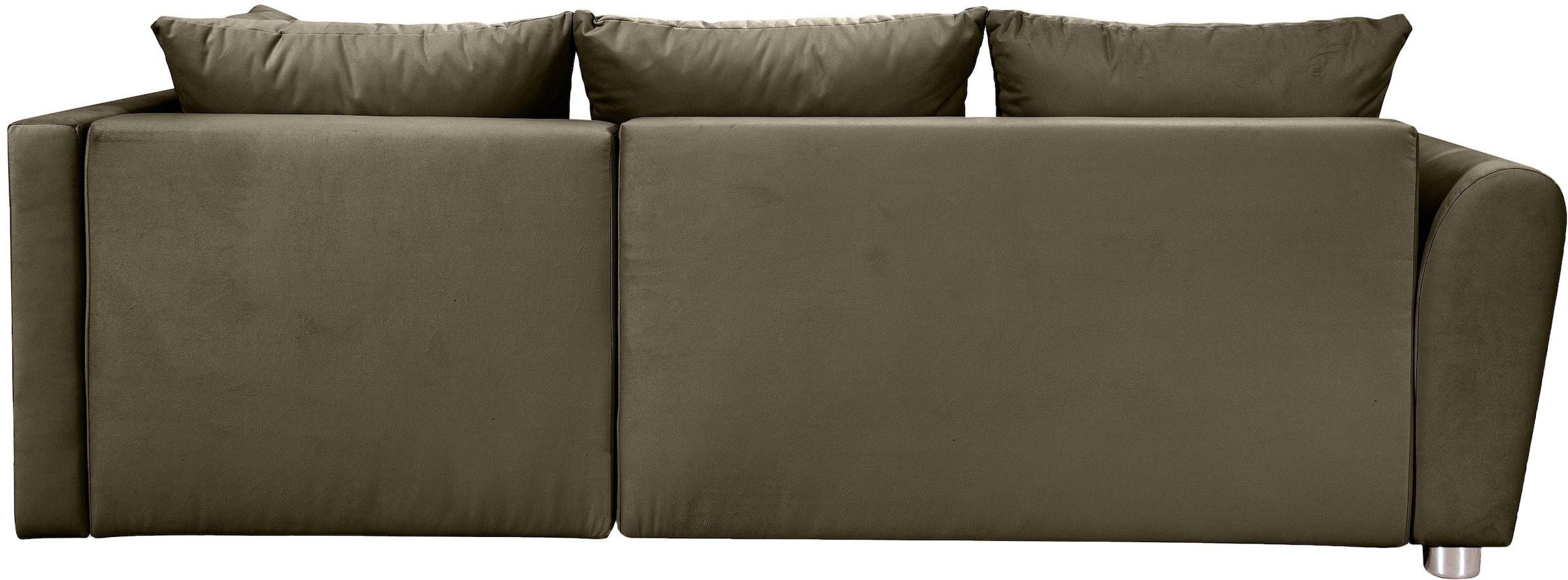 COLLECTION AB Ecksofa »Jana L-Form«, inkl. Bettfunktion,Bettkasten und Bonnelfederkern