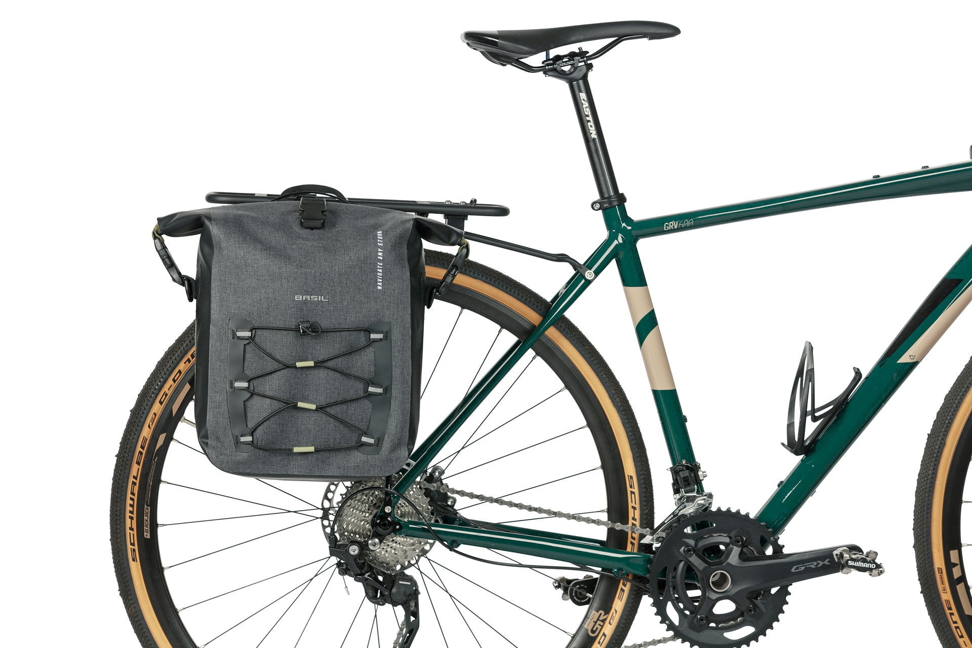 Basil Gepäckträgertasche »Fahrrad- Einzeltasche Navigator Storm MIK Studs M«