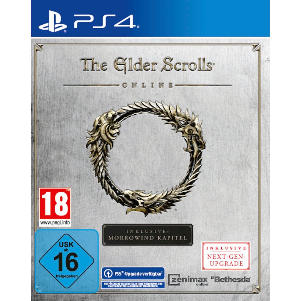 Bethesda Spielesoftware »The Elder Scrolls Online + Morrowind inkl. Next-Gen-Upgrade«, PlayStation 4
