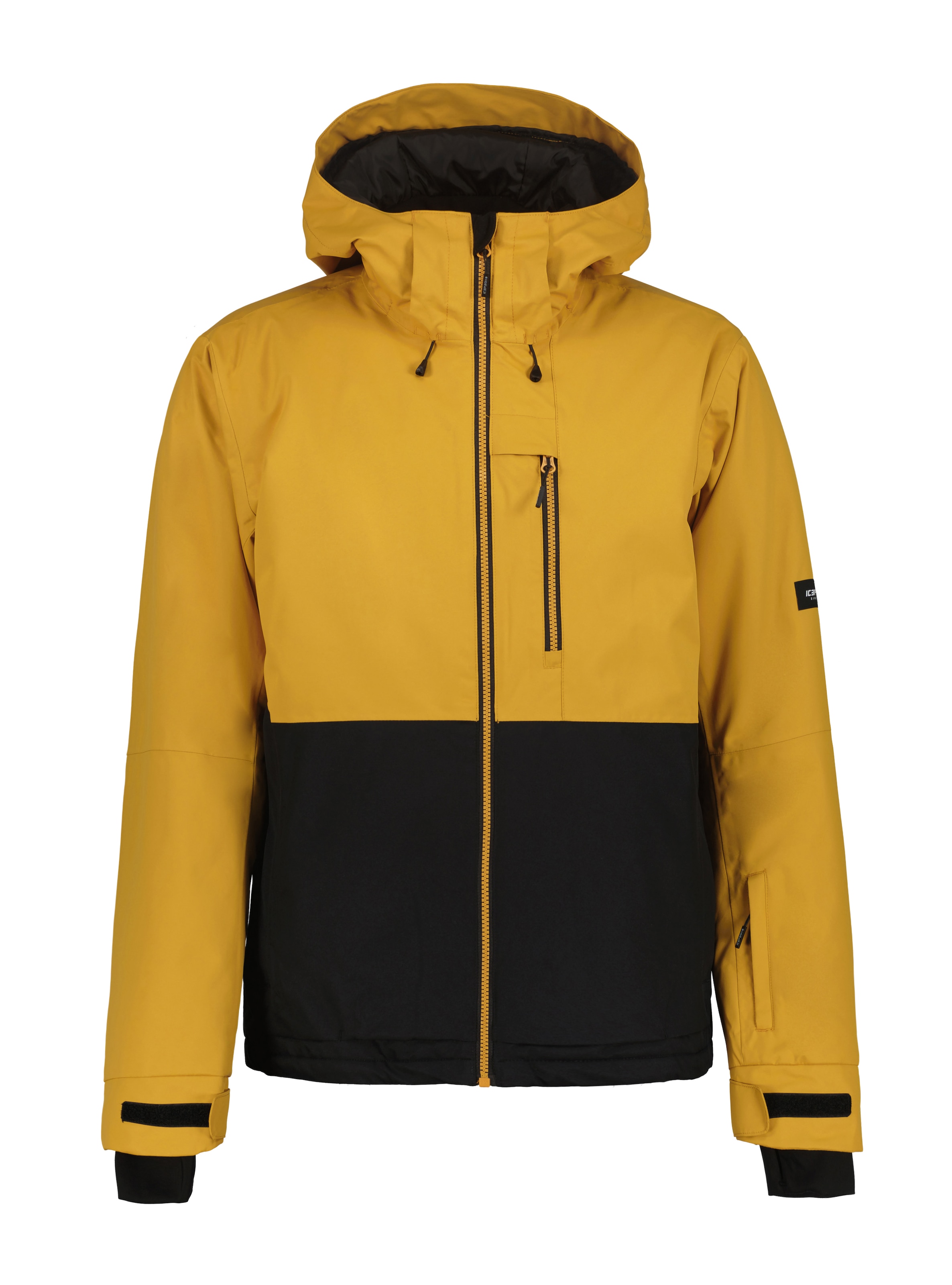 Icepeak Skijacke »ICEPEAK CHESTER« 1 Stk. tlg. mitKapuze mit kontrastfarbenen Logoschriftzügen