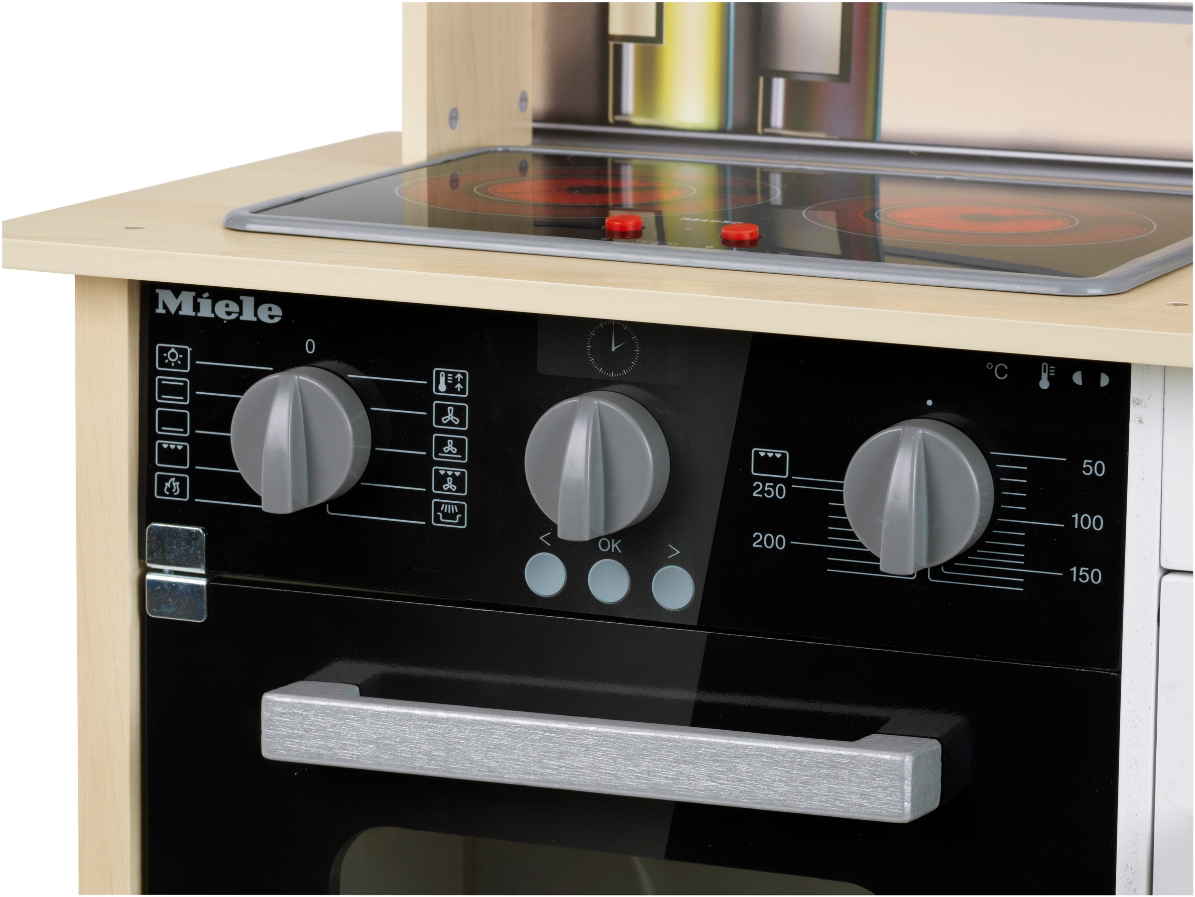 Klein Spielküche »Miele Midi 2« Aus Holz; mit Licht und Sound