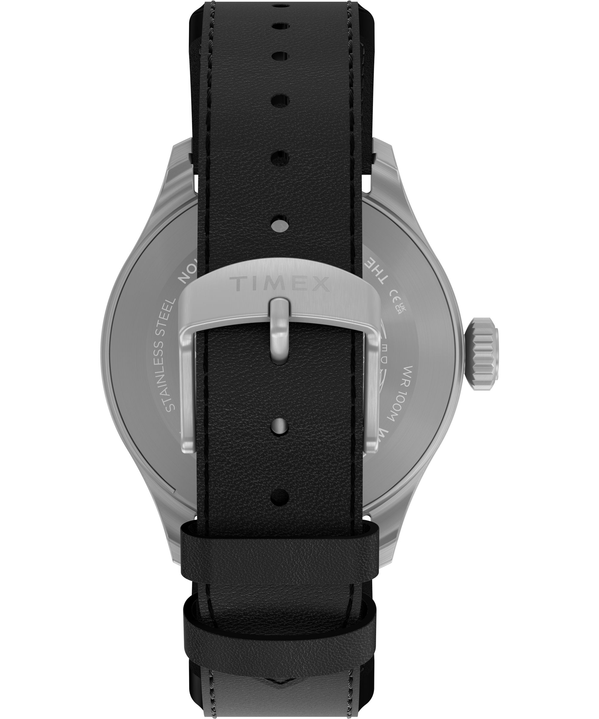 Timex Quarzuhr »Waterbury Ace« Armbanduhr, Herrenuhr, Lederarmband, analog, Tag, Beleuchtung