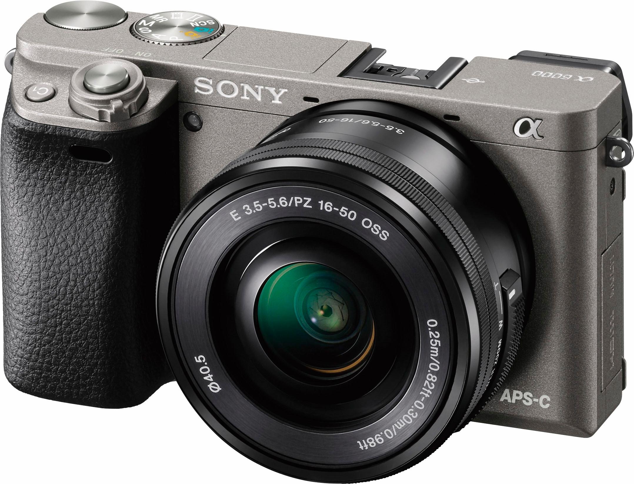 Sony Systemkamera »Alpha ILCE-6000L«, SEL-P1650, WLAN (Wi-Fi)-NFC