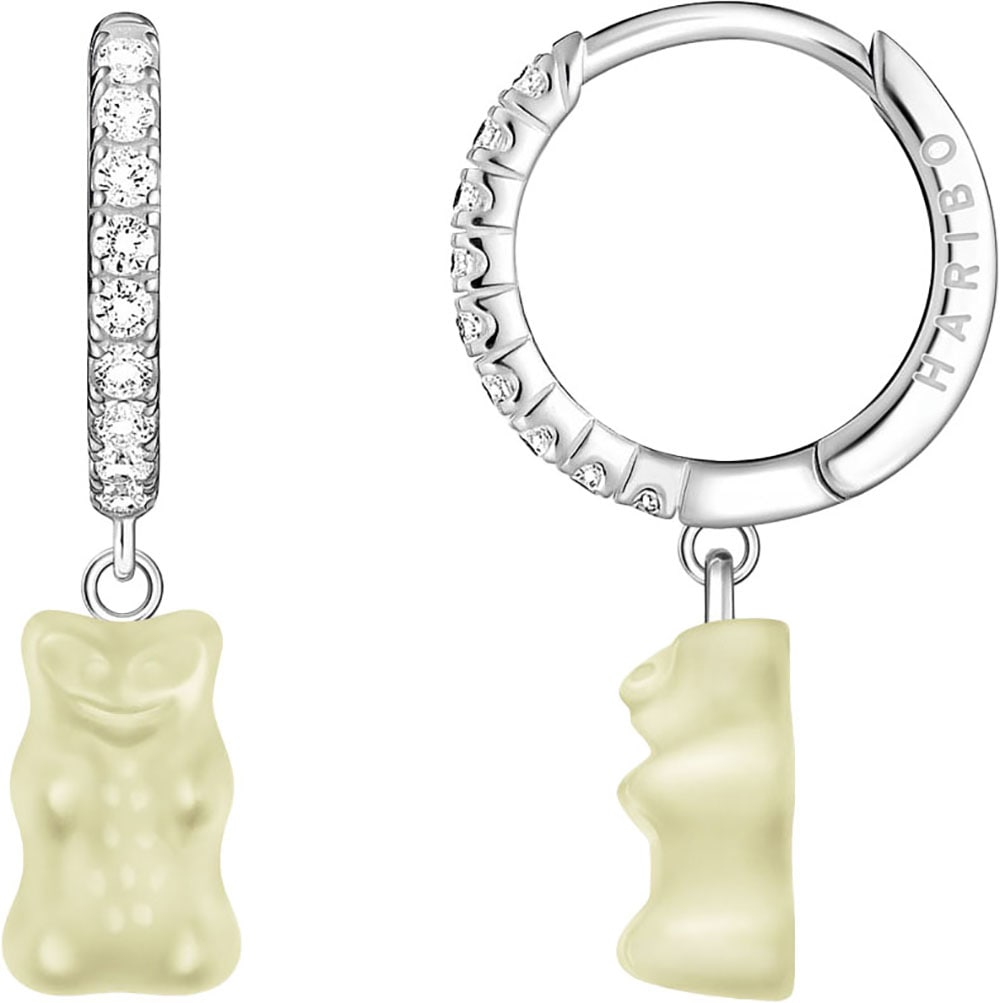 Single-Creole »THOMAS SABO x HARIBO Schmuck: Einzel-Creole mit Goldbär«, mit...