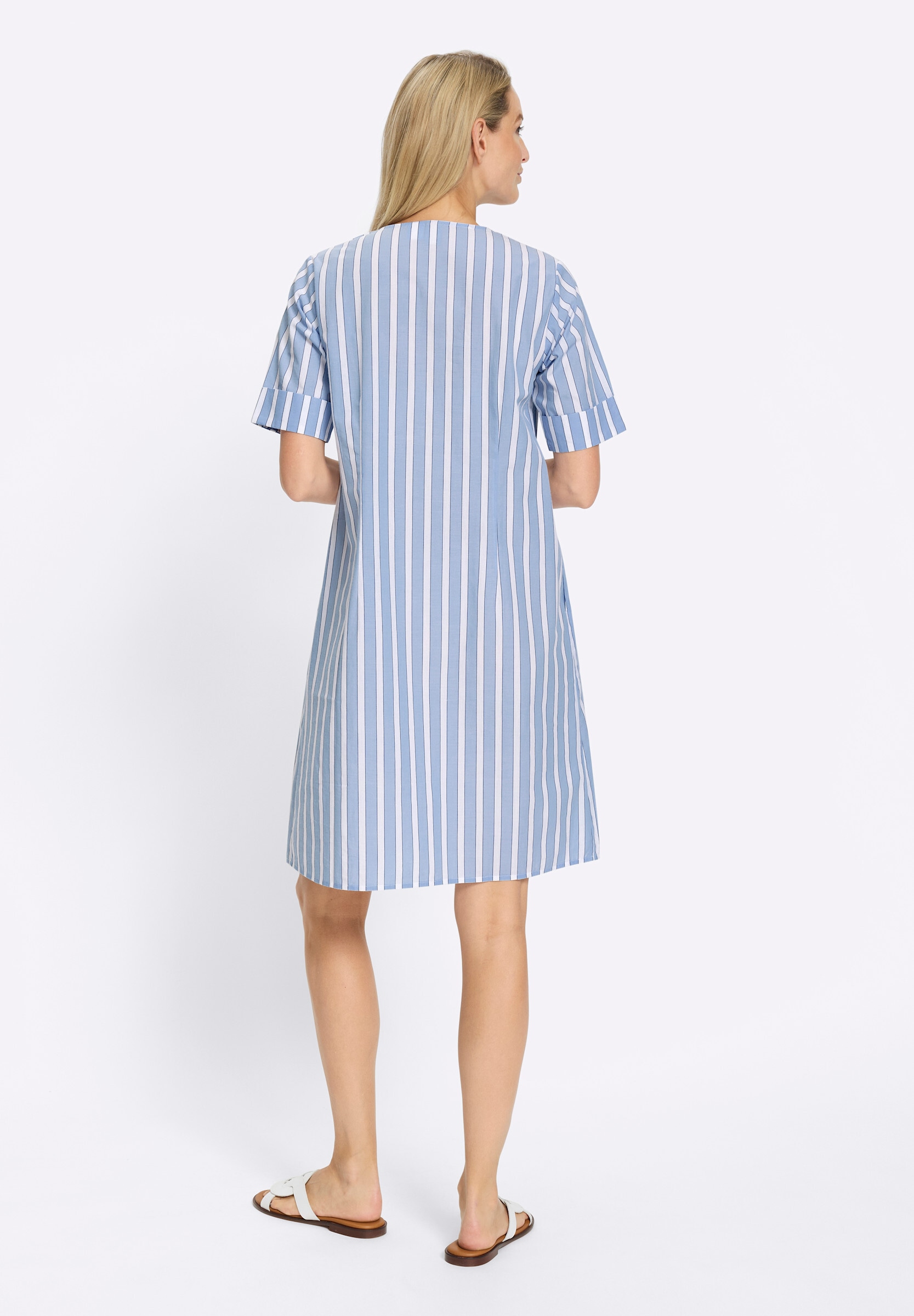 heine Sommerkleid »Druck-Kleid Druckkleid im Streifen-Look«