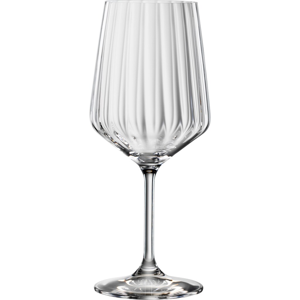 SPIEGELAU Rotweinglas »LifeStyle«, (Set, 4 tlg., Set bestehend aus 4 Gläsern)