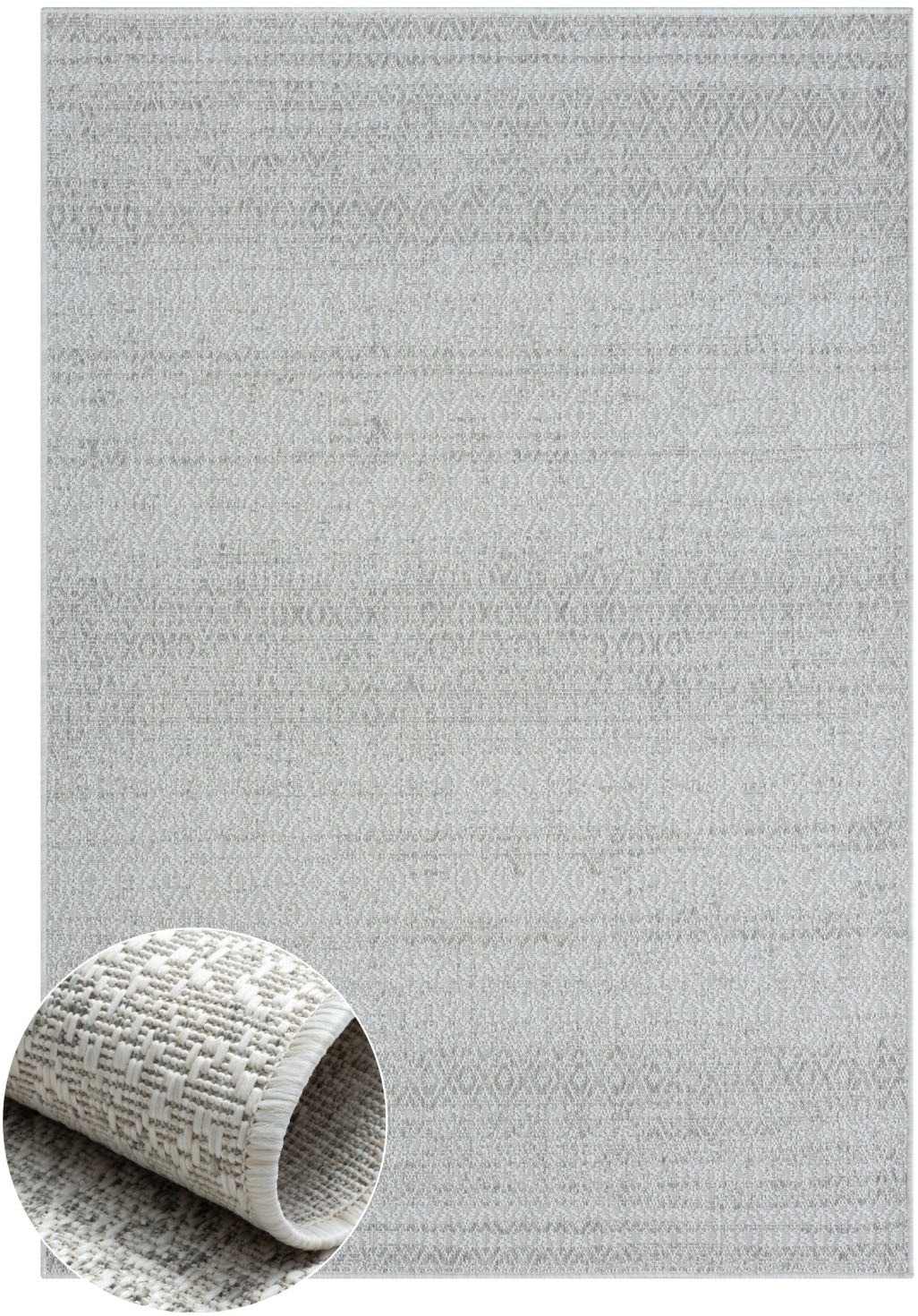 Myflair Möbel & Accessoires Teppich »Vision, LAGERRÄUMUNG!«, rechteckig, 6 mm Höhe, kariert, Outdoor geeignet, Balkon, Terrasse