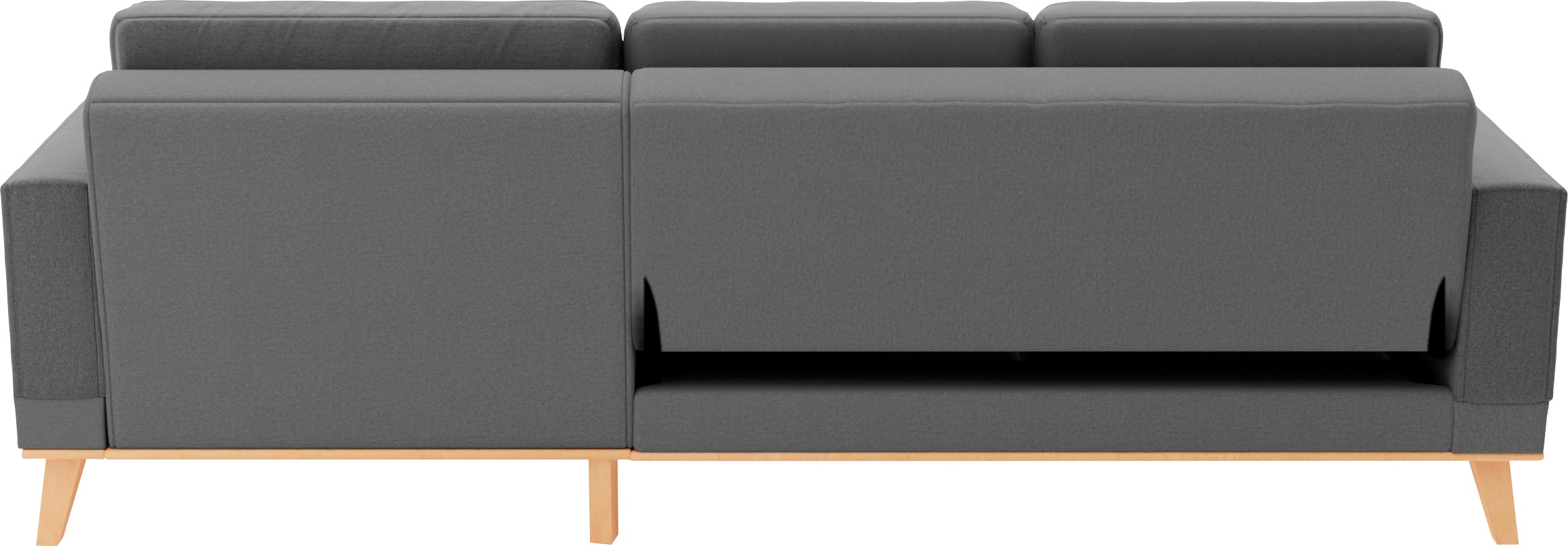 sit&more Ecksofa »Lavida L-Form«, wahlweise mit Kippfunktion und Bettkasten
