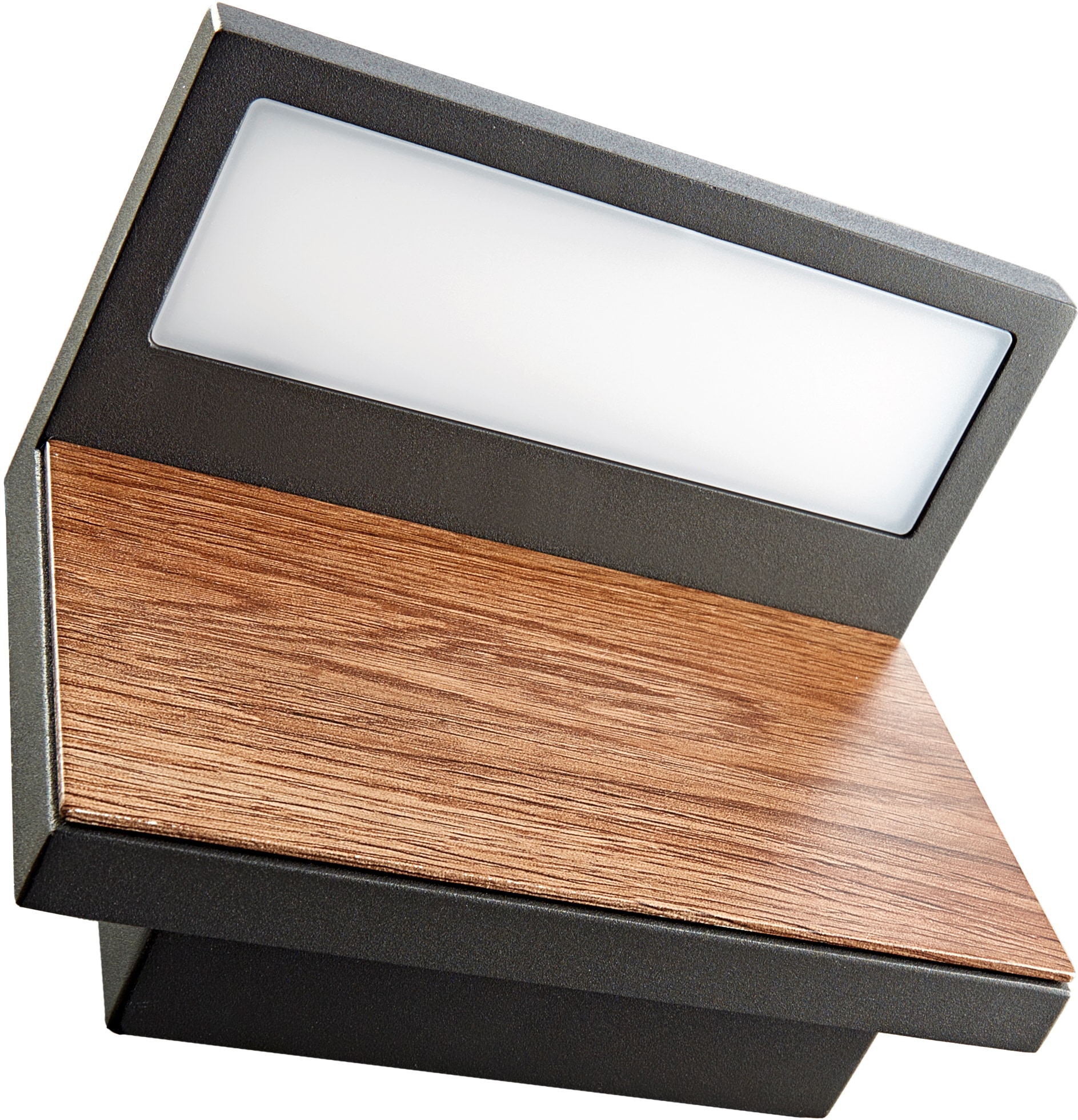 Holzdekor, HEITRONIC XXL flammig-flammig, »Manao«, Wandlampe, online Jahren LED Garantie kaufen Außenleuchte | 1 mit Wandleuchte Außenlampe, 3