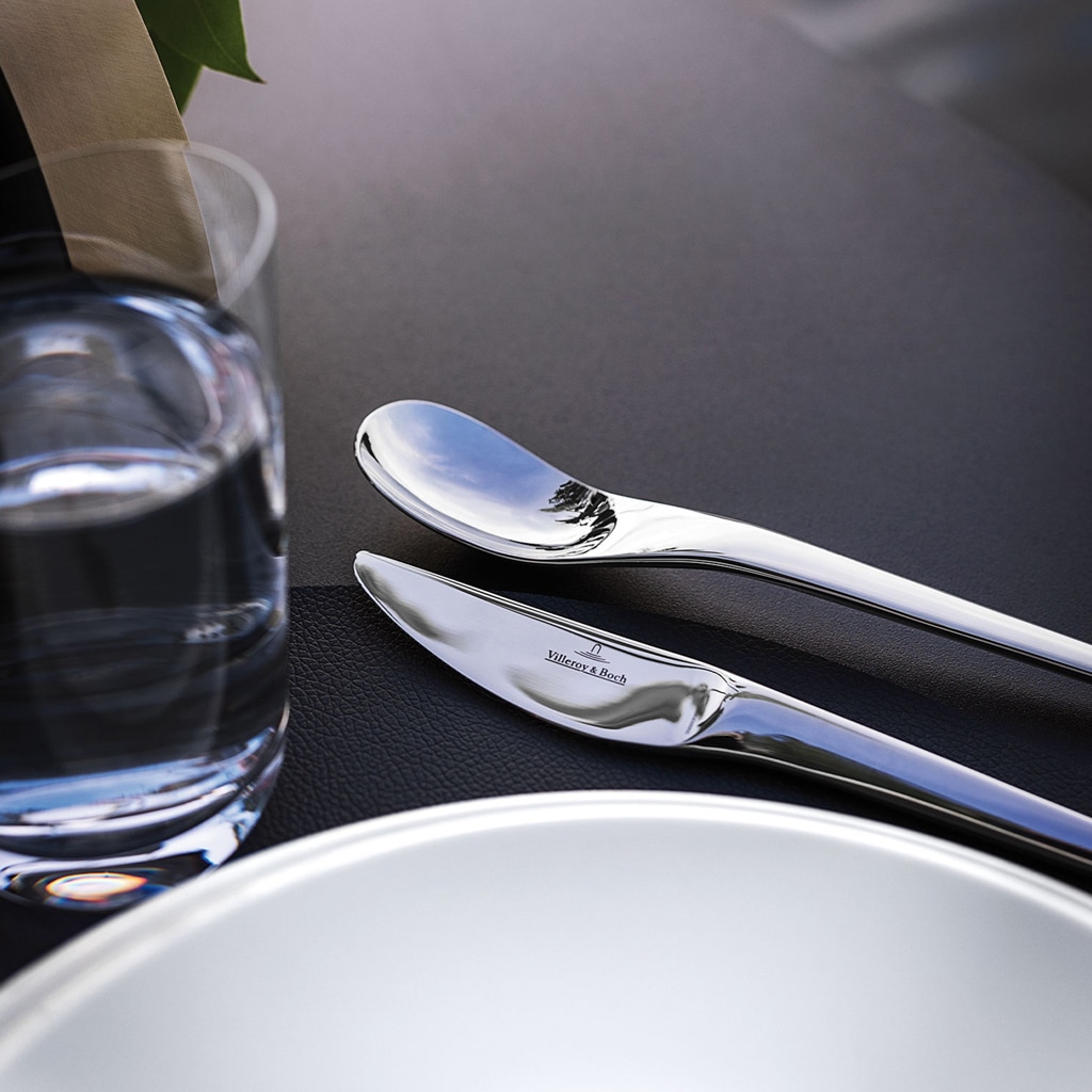 Villeroy & Boch Besteck-Set »Tafelbesteck NewMoon 24er Set silber«