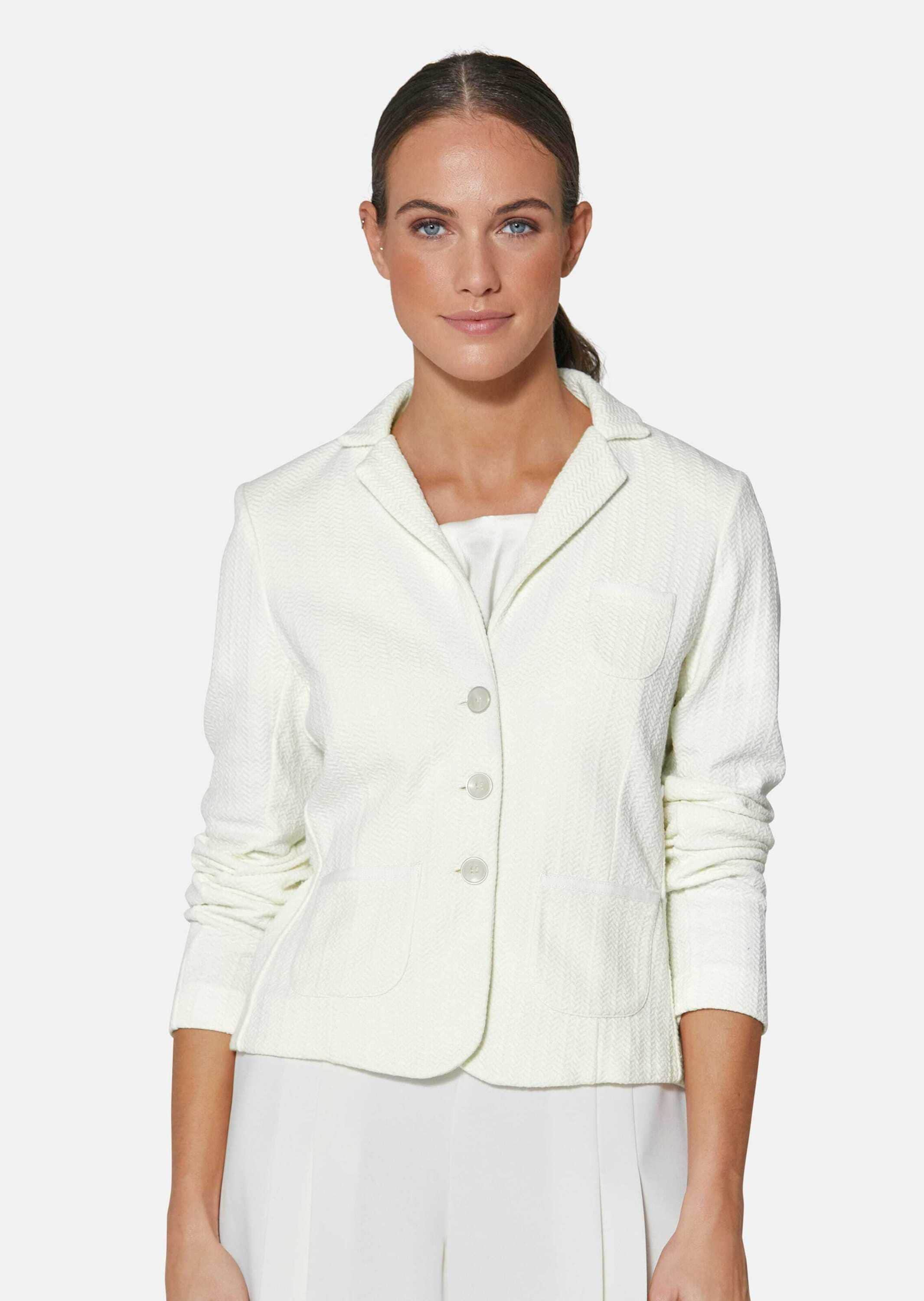 MADELEINE Jackenblazer »Jerseyblazer Kurzer Jerseyblazer mit modischer Struktur«