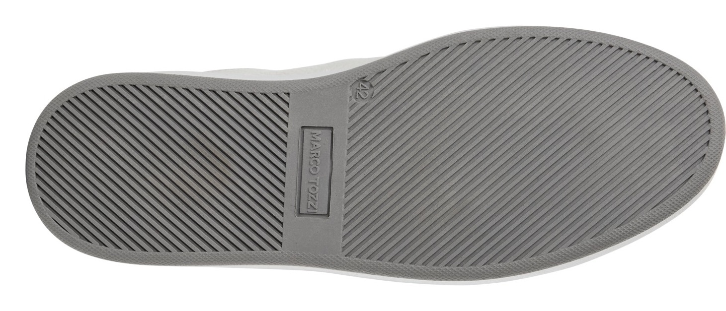 MARCO TOZZI by GMK Sneaker  , Freizeitschuh, Halbschuh, Schnürschuh mit Ziernähten