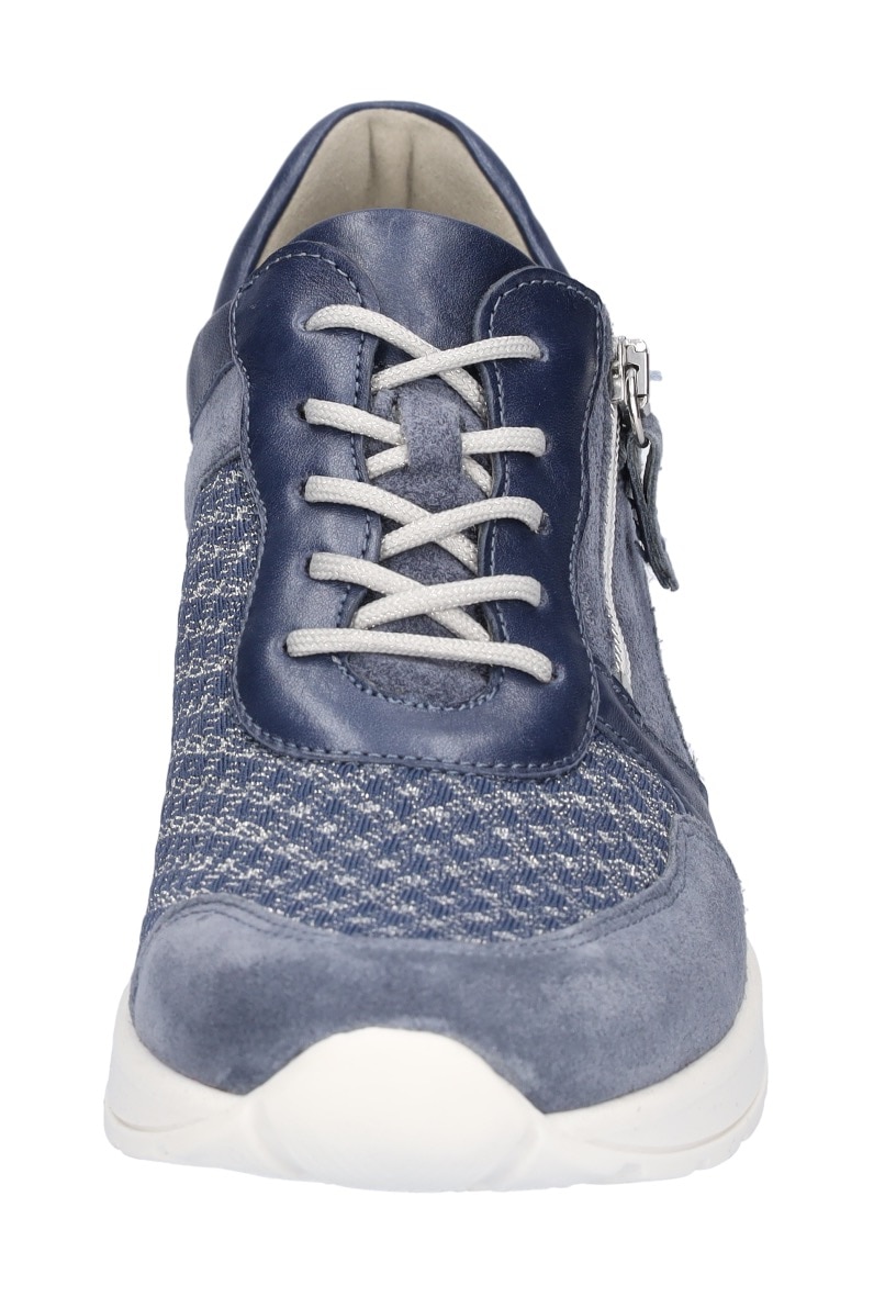 Waldläufer Keilsneaker »H-CLARA«, Schnürer, Halbschuh, Freizeitschuh mit Metallic-Einsatz