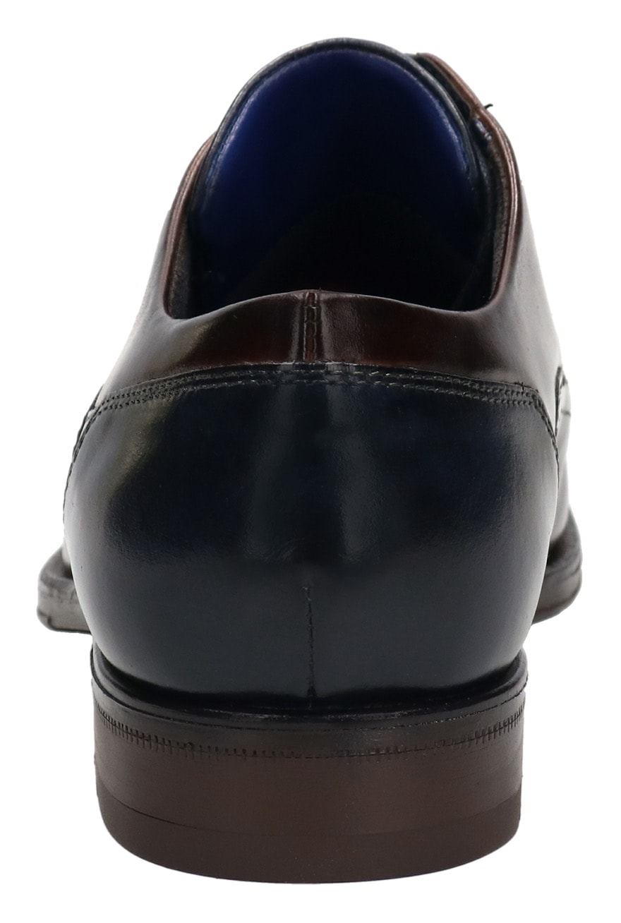 bugatti Schnürschuh, mit Ziernähten, Freizeitschuh, Halbschuh, Schnürschuh