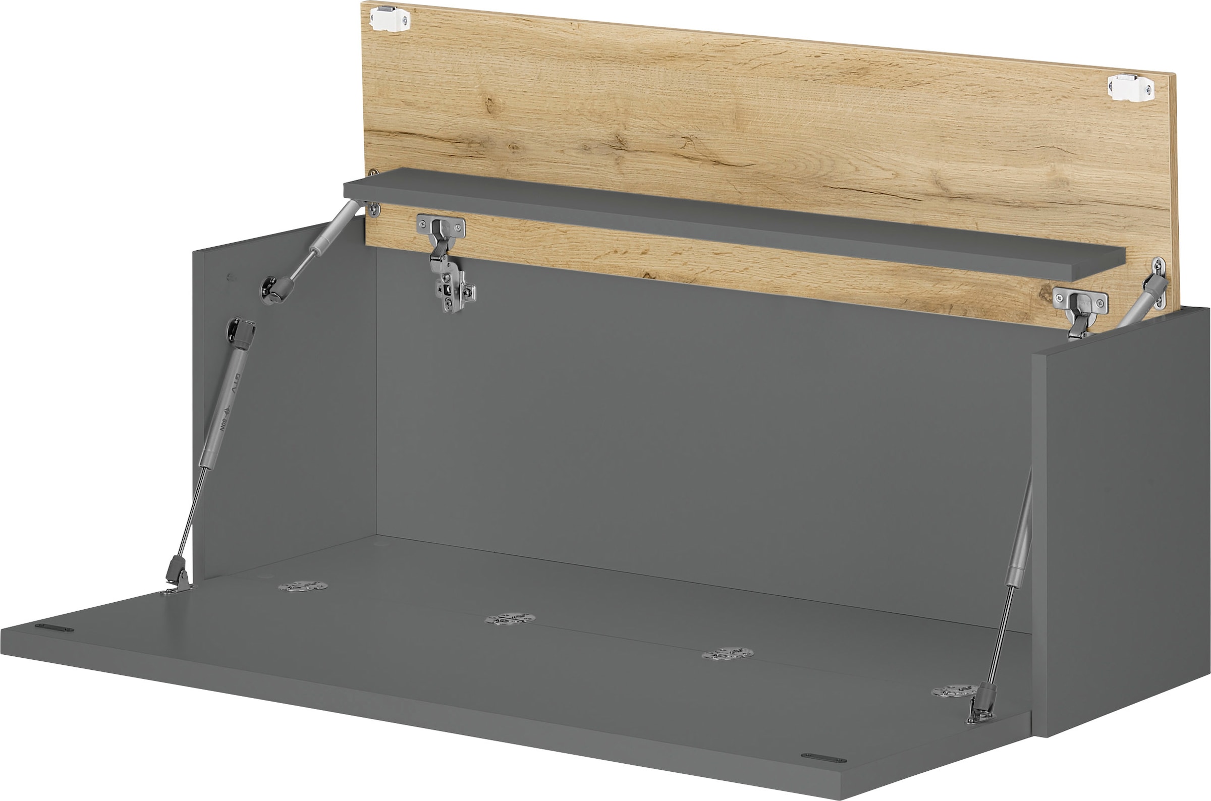 INOSIGN Büromöbel-Set »CiTY/GiRON«, (Set, 5 tlg.), Home Office, Wandsekretär