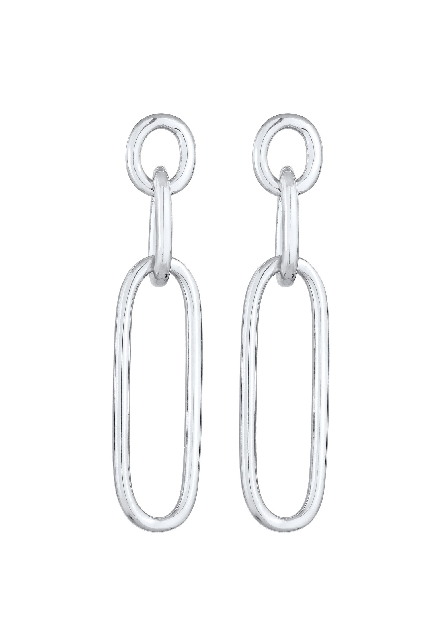Elli Paar Ohrstecker »Ohrringe Glieder Basic Hänger Blogger 925 Silber«
