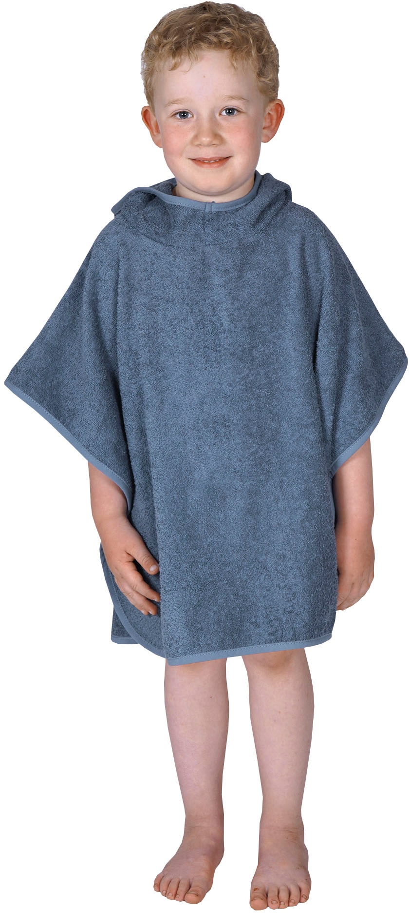 Wörner Badeponcho »Uni« maschinenwaschbar, trocknergeeignet