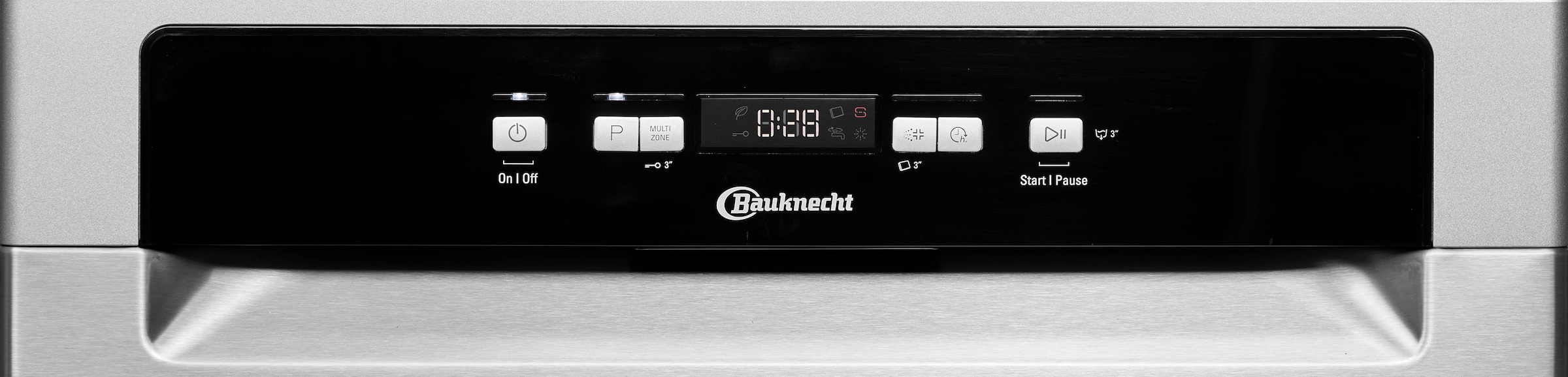 BAUKNECHT Unterbaugeschirrspüler »B0U D651A X«, 14 Maßgedecke, ActiveDry - automatisches Türöffnungssystem