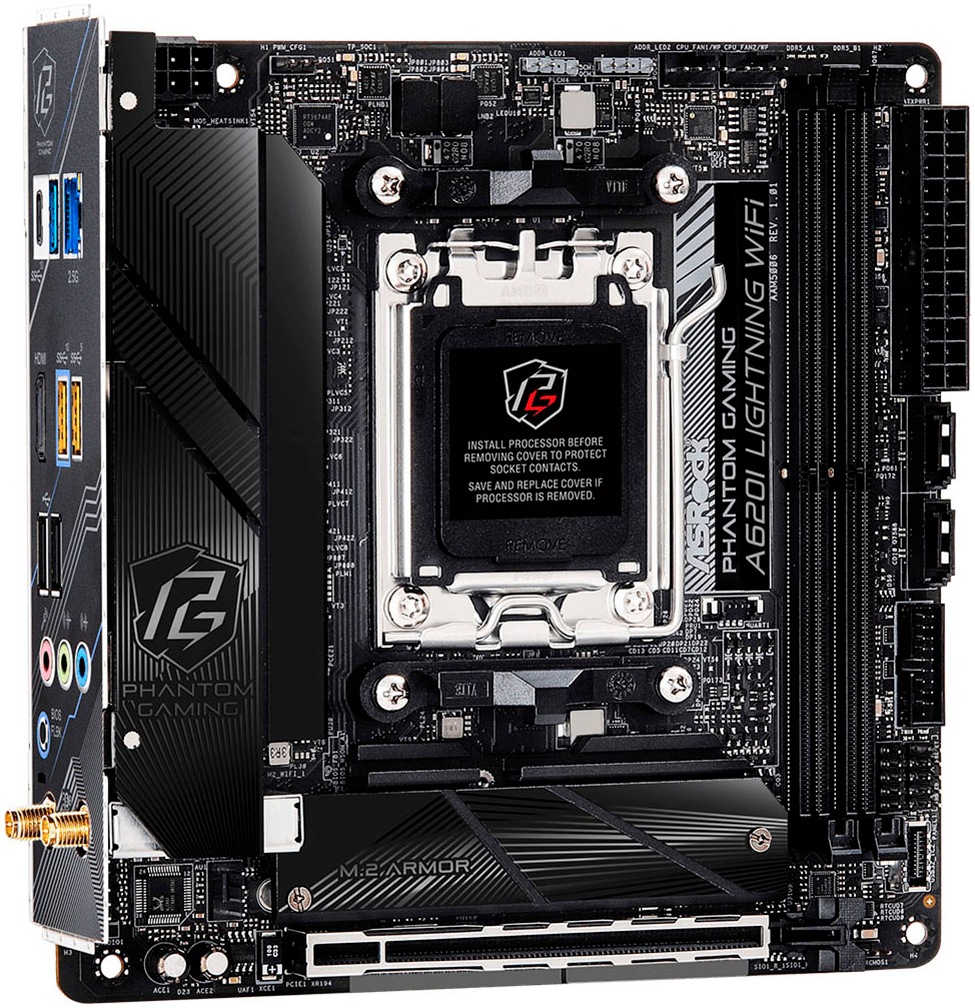 Asrock Mainboard »A620I Lightning WiFi«