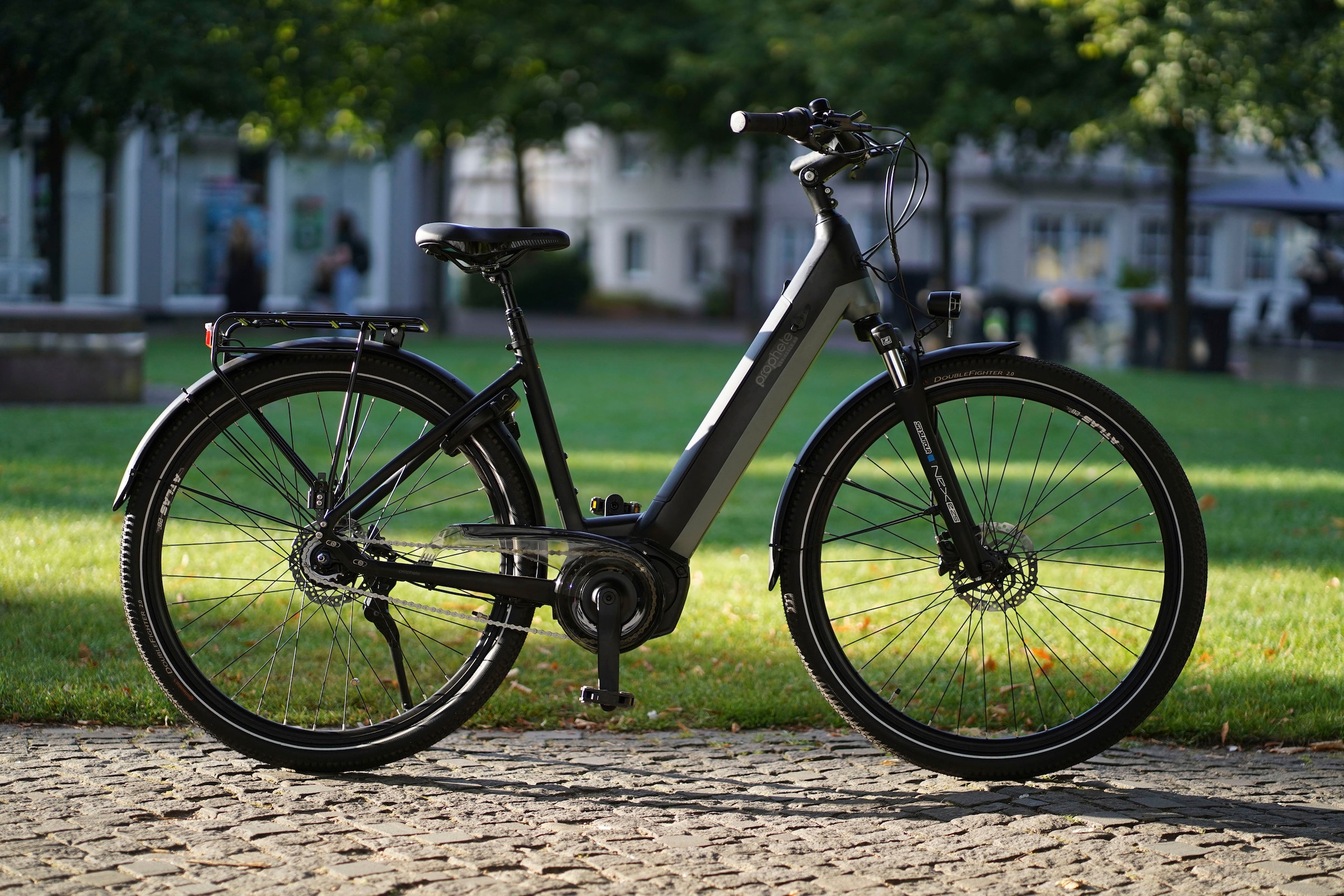 Prophete E-Bike »Geniesser 4.0«, 7 Gang, Shimano, Nexus, Mittelmotor 250 W, (mit integr. Rahmenschloss ART zertifiz.), Pedelec, Elektrofahrrad für Damen u. Herren