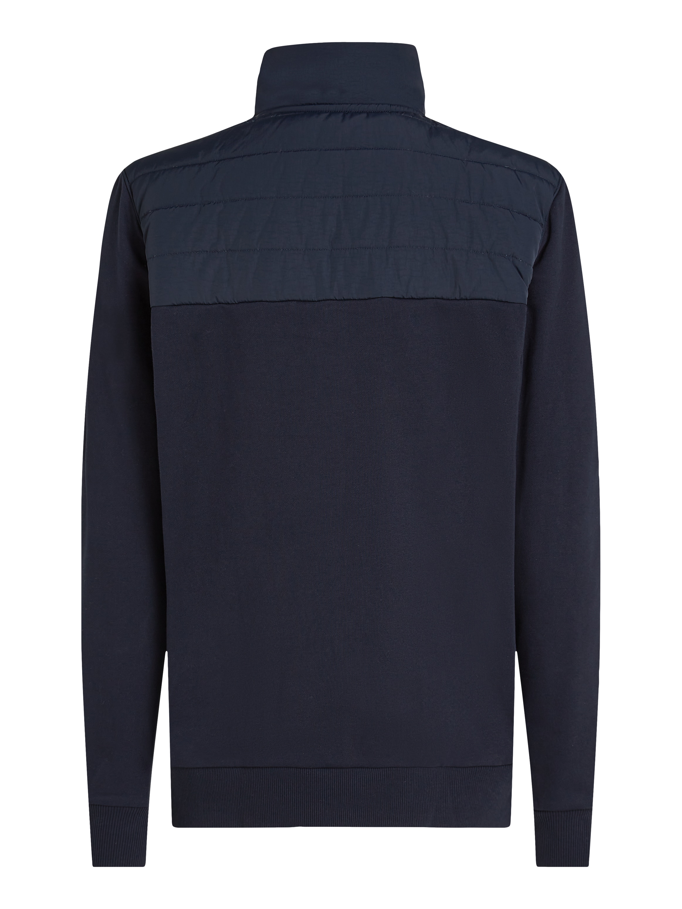 Tommy Hilfiger Sweatjacke »MIX MEDIA STAND CLLR«, mit Steppung