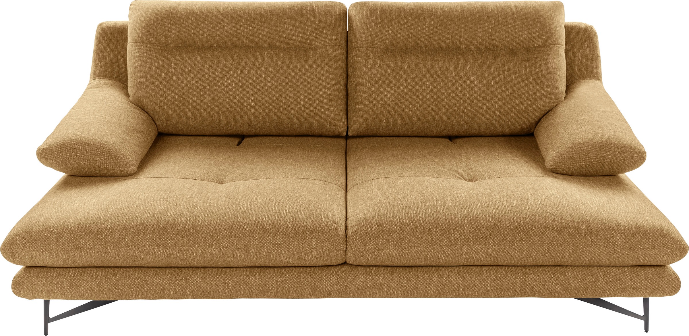 CALIA ITALIA 2-Sitzer »Cezanne, italienisches Designsofa mit erstklassigem Sitzkomfort«, wahlweise mit Sitztiefenverstellung