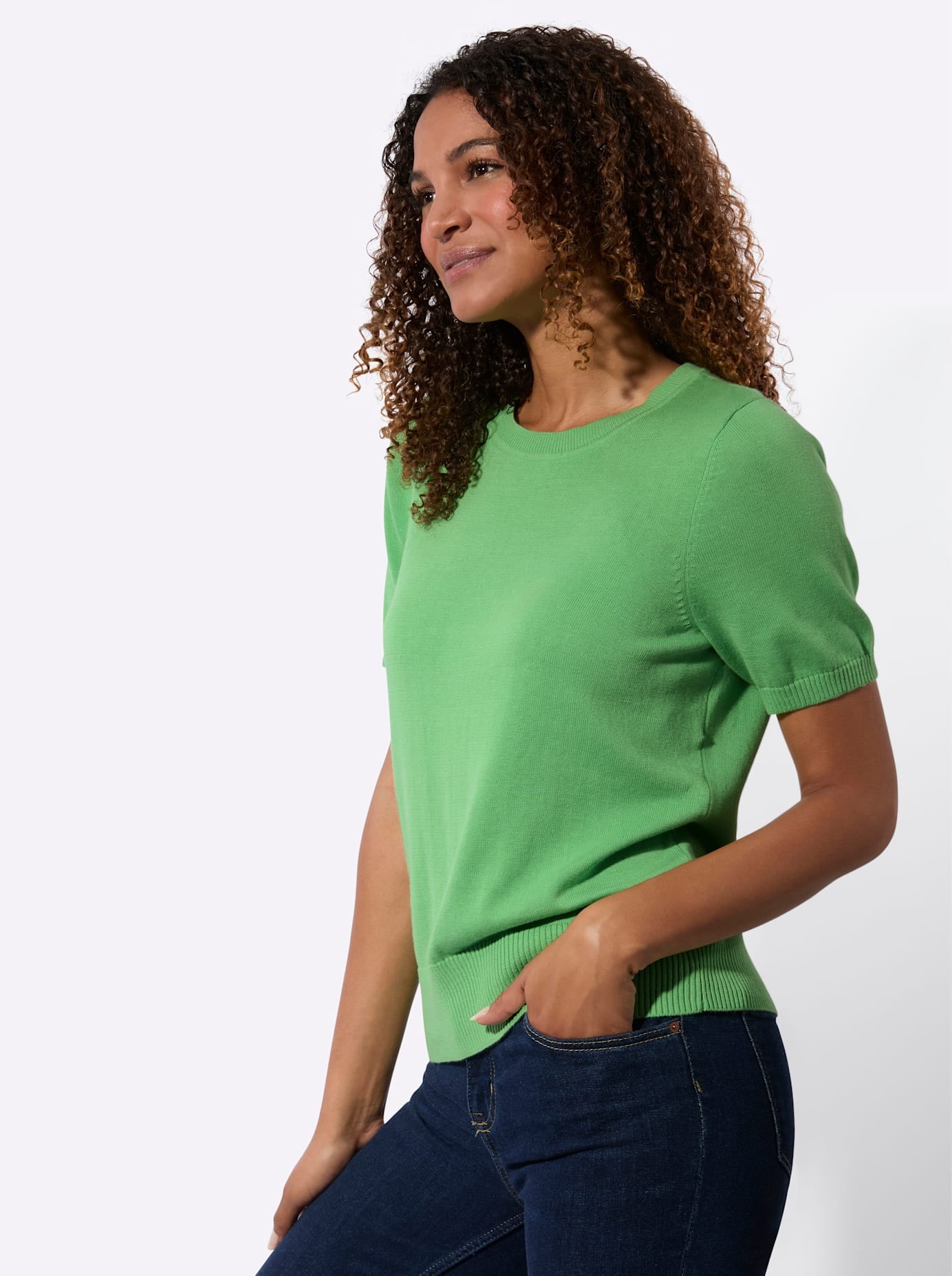 Casual Looks Kurzarmpullover »Kurzarm-Pullover«