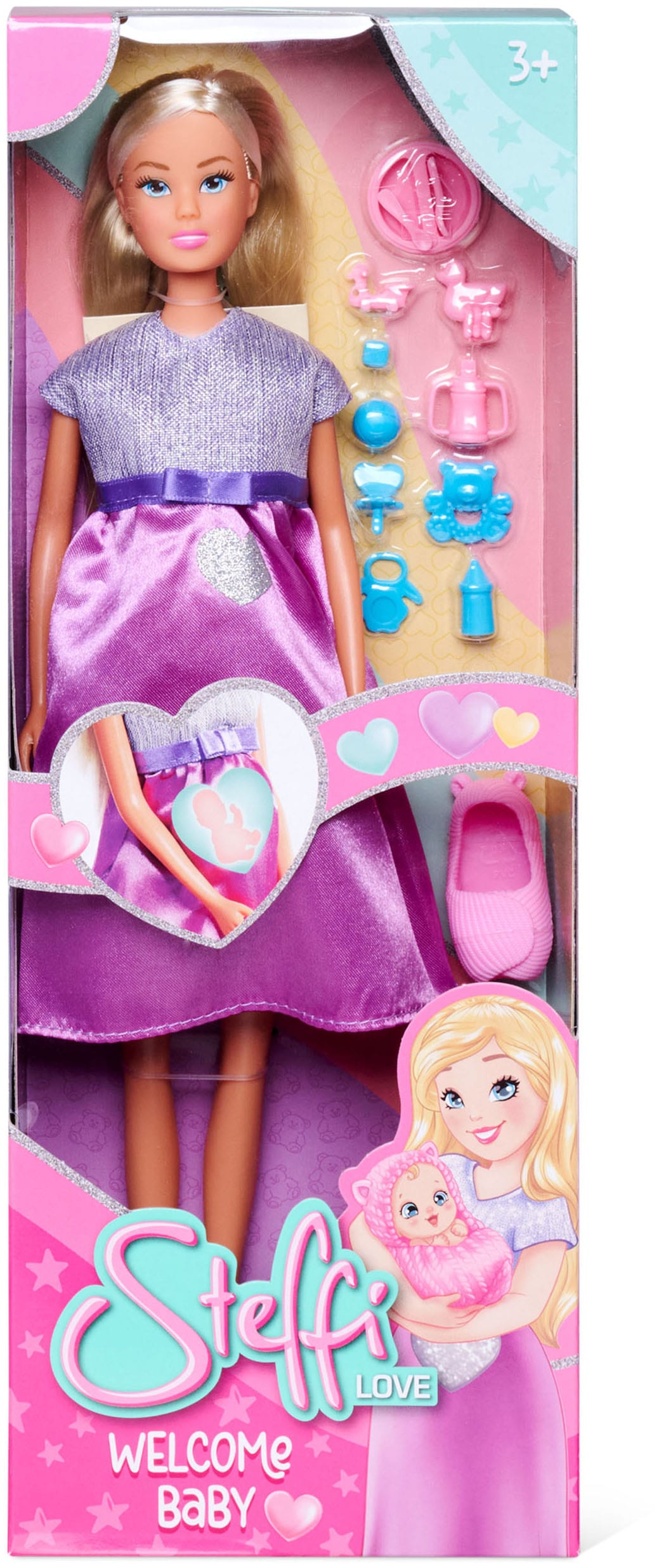 SIMBA Anziehpuppe »Steffi Love, Welcome Baby«
