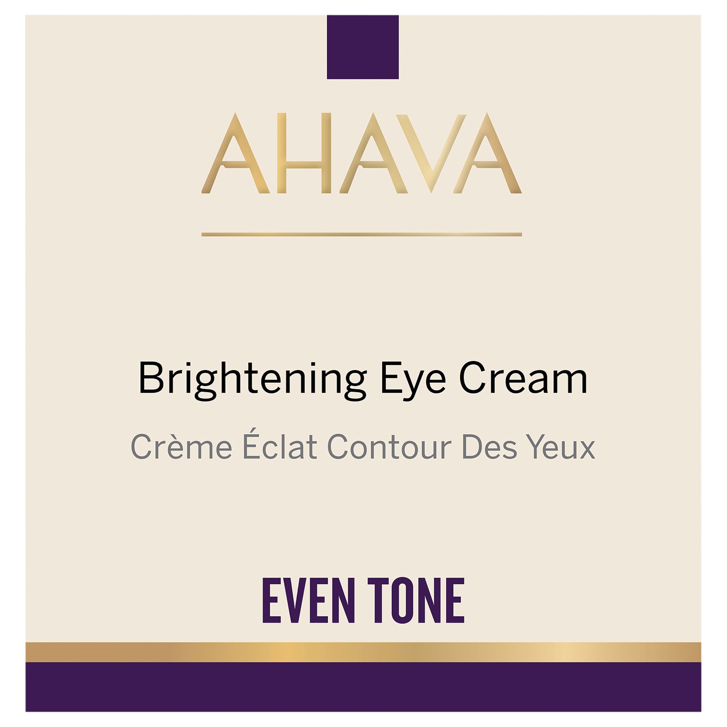 AHAVA Augencreme »BRIGHTENING EYE CREAM« mit Osmoter™, feuchtigkeitsspendende Pflege für die Augenpartie