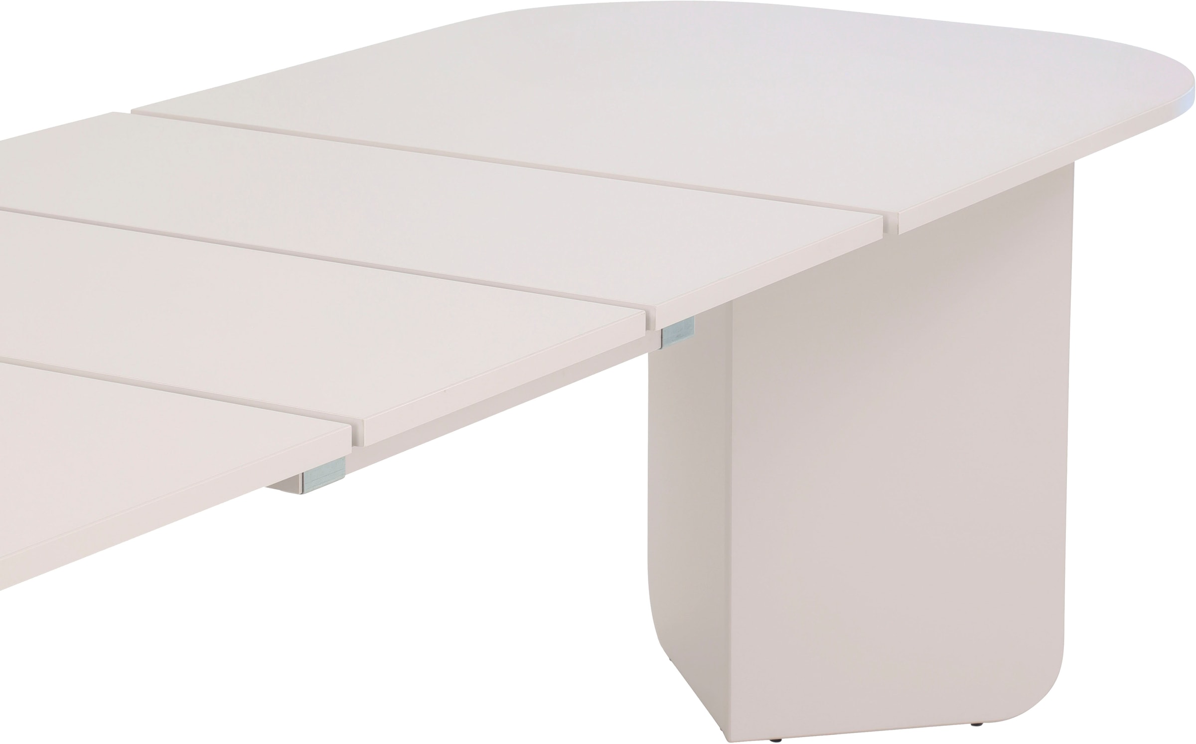 TOM TAILOR HOME Esstisch »ROUNDES TABLE«, mit gerundeten Ecken. Fest 180 cm oder ausziehbar auf 260 cm
