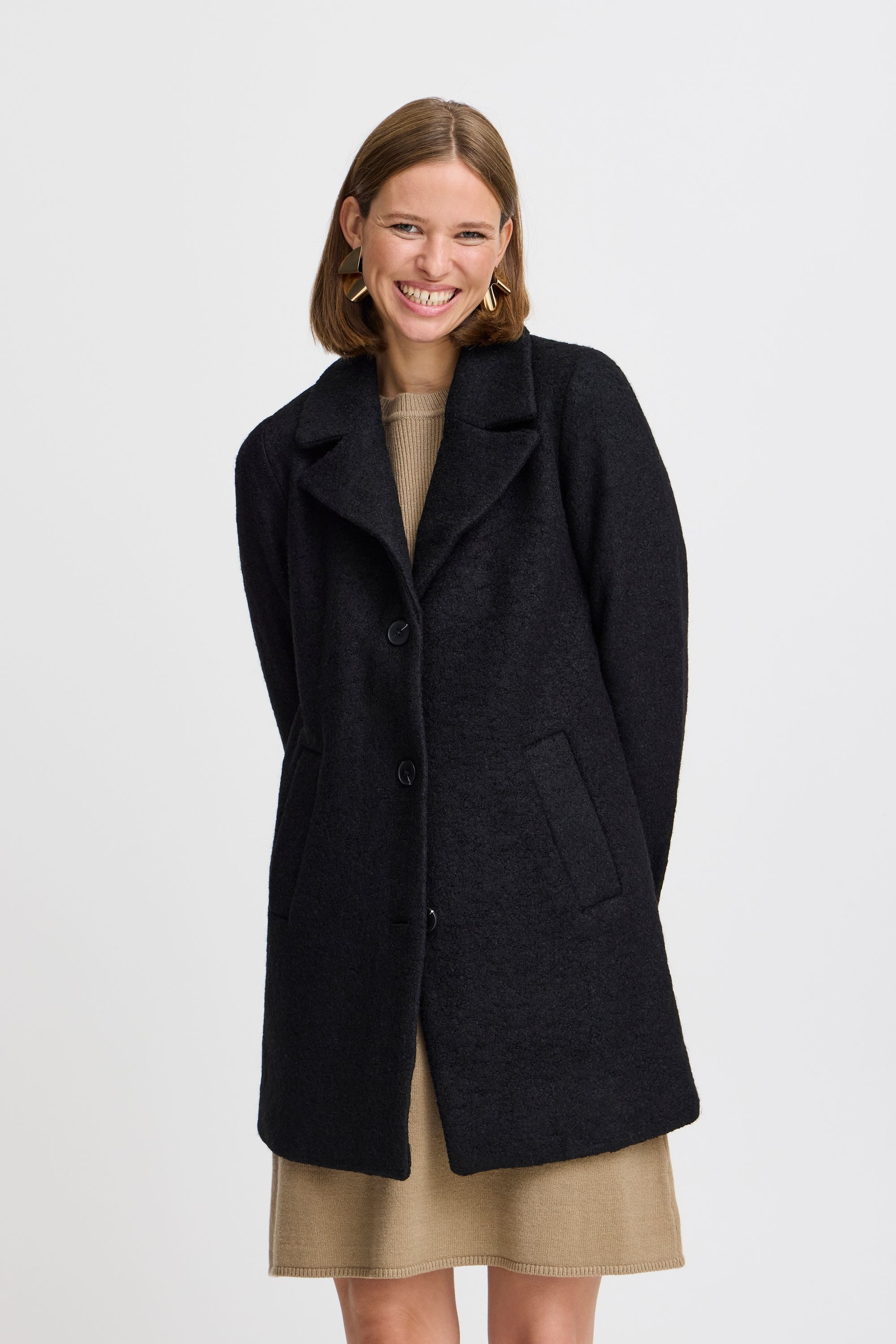 b.young Wollmantel »Wollmantel BYCECILA SH COAT«