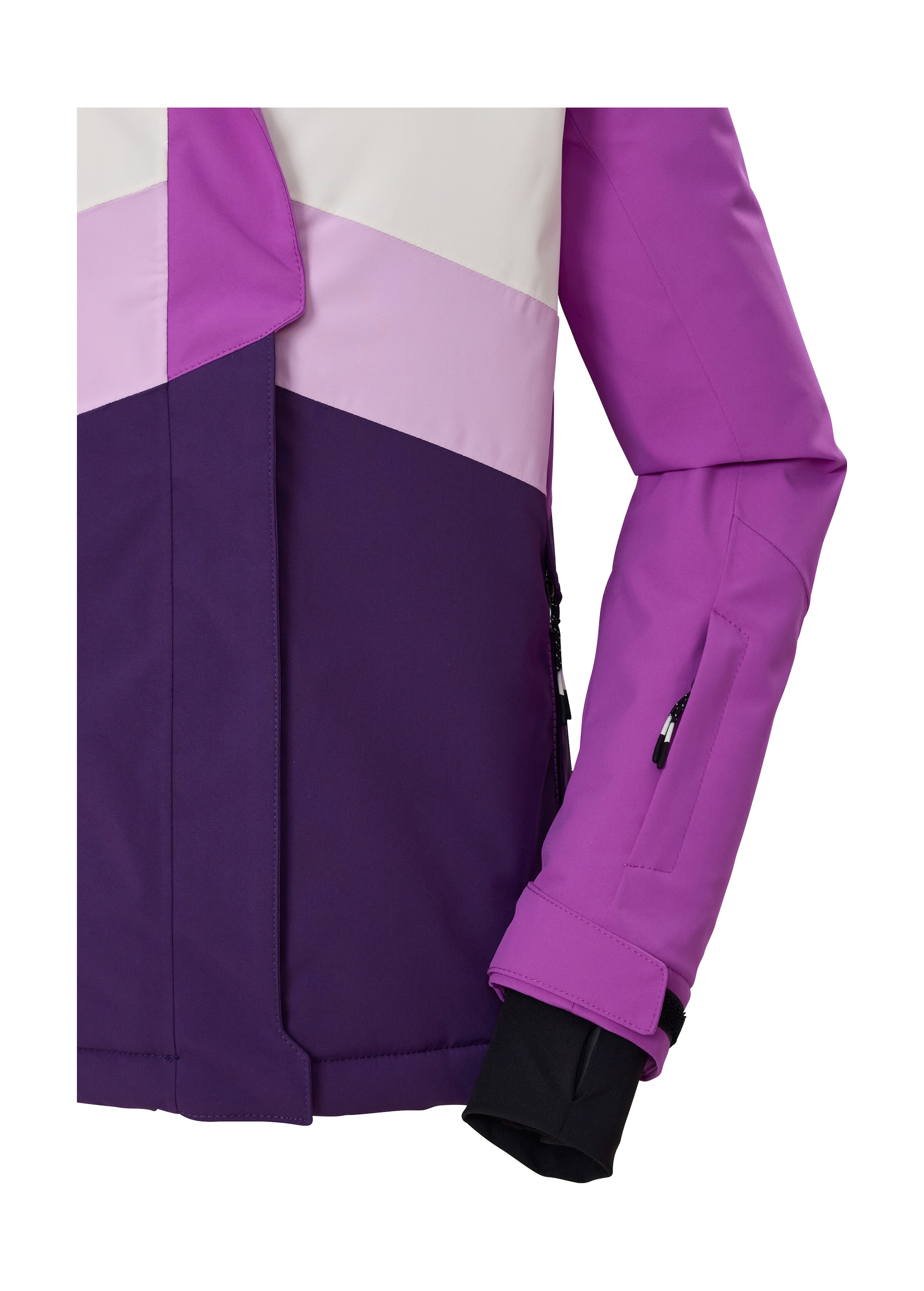 Killtec Skijacke »KSW 196 GRLS SKI JCKT« Wind- und wasserdichte Skijacke mit verstellbaren Details