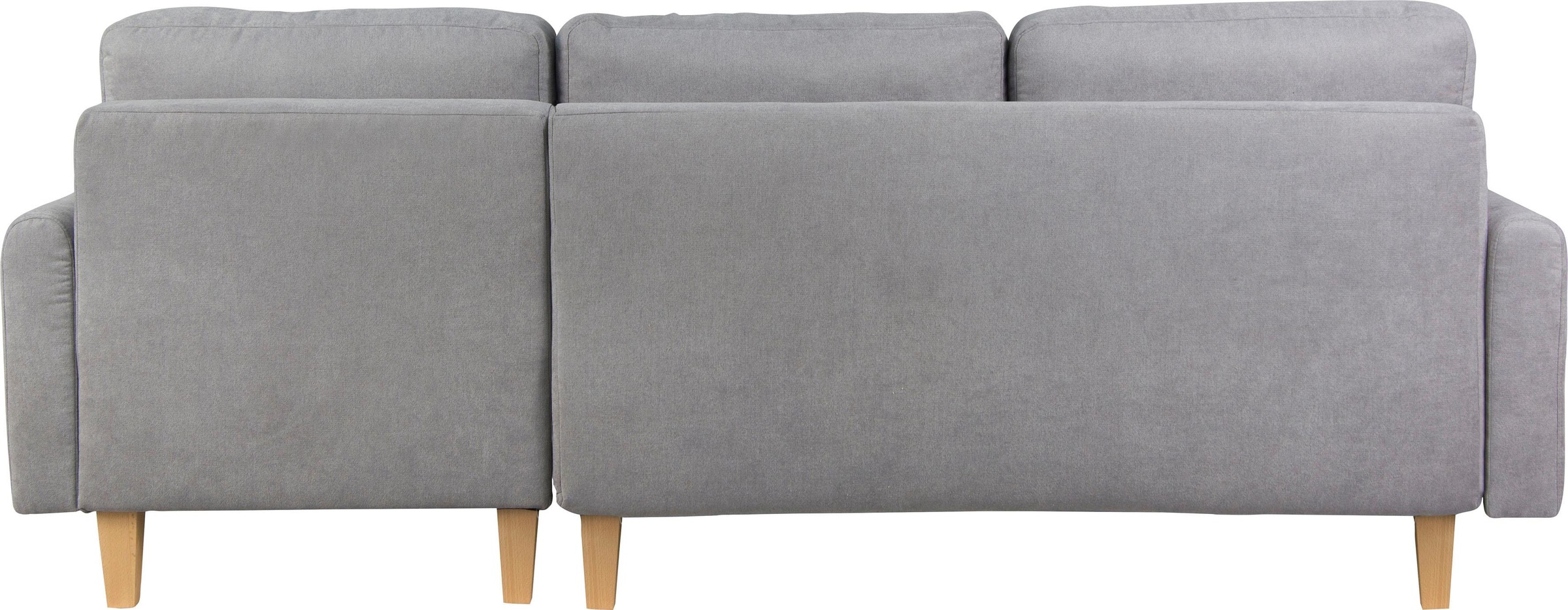 Home affaire Ecksofa »TRIPLO optionale Schlafsofa mit Bettkasten, Maße B/T/H: 234/164/89 cm«, L-Form wahlweise mit Bettfunktion - Liegefläche 132x210 cm