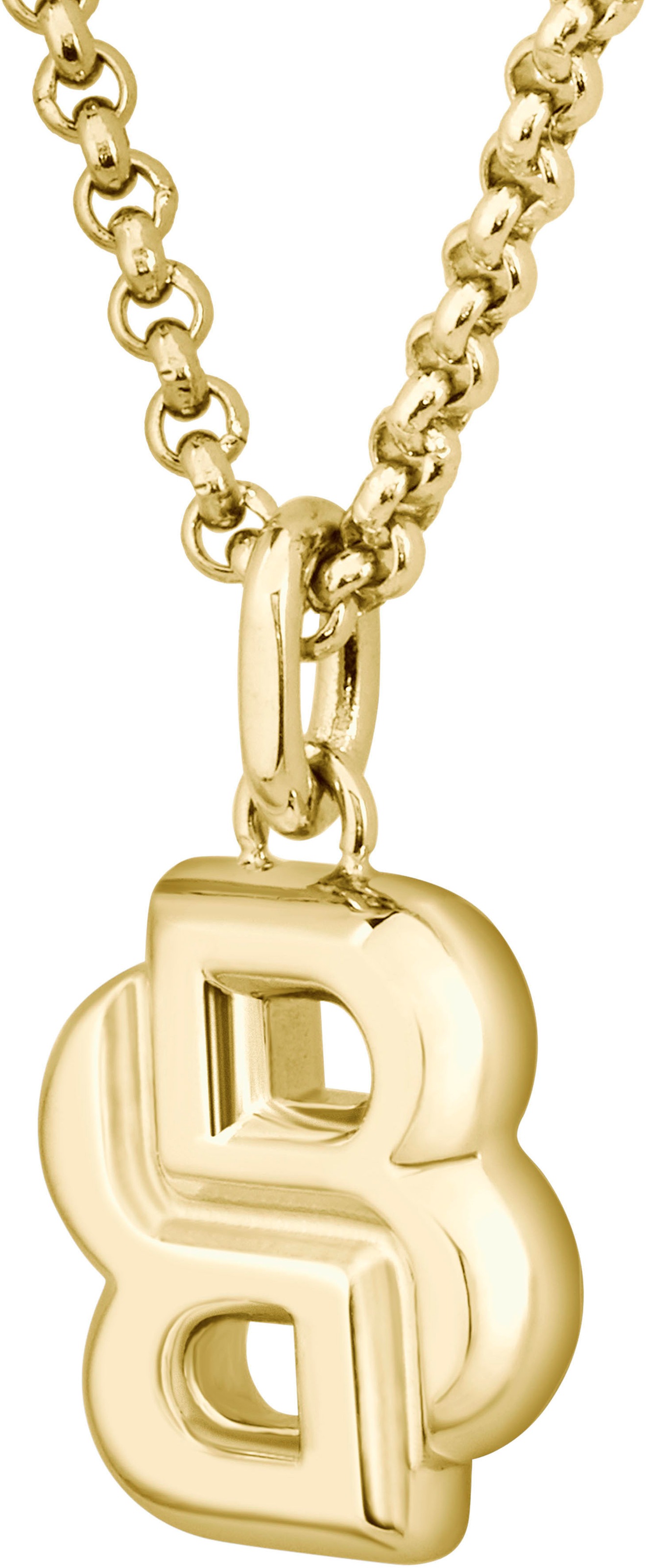 BOSS Kette mit Anhänger »DOUBLE B PETIT, 1580697, 1580747«