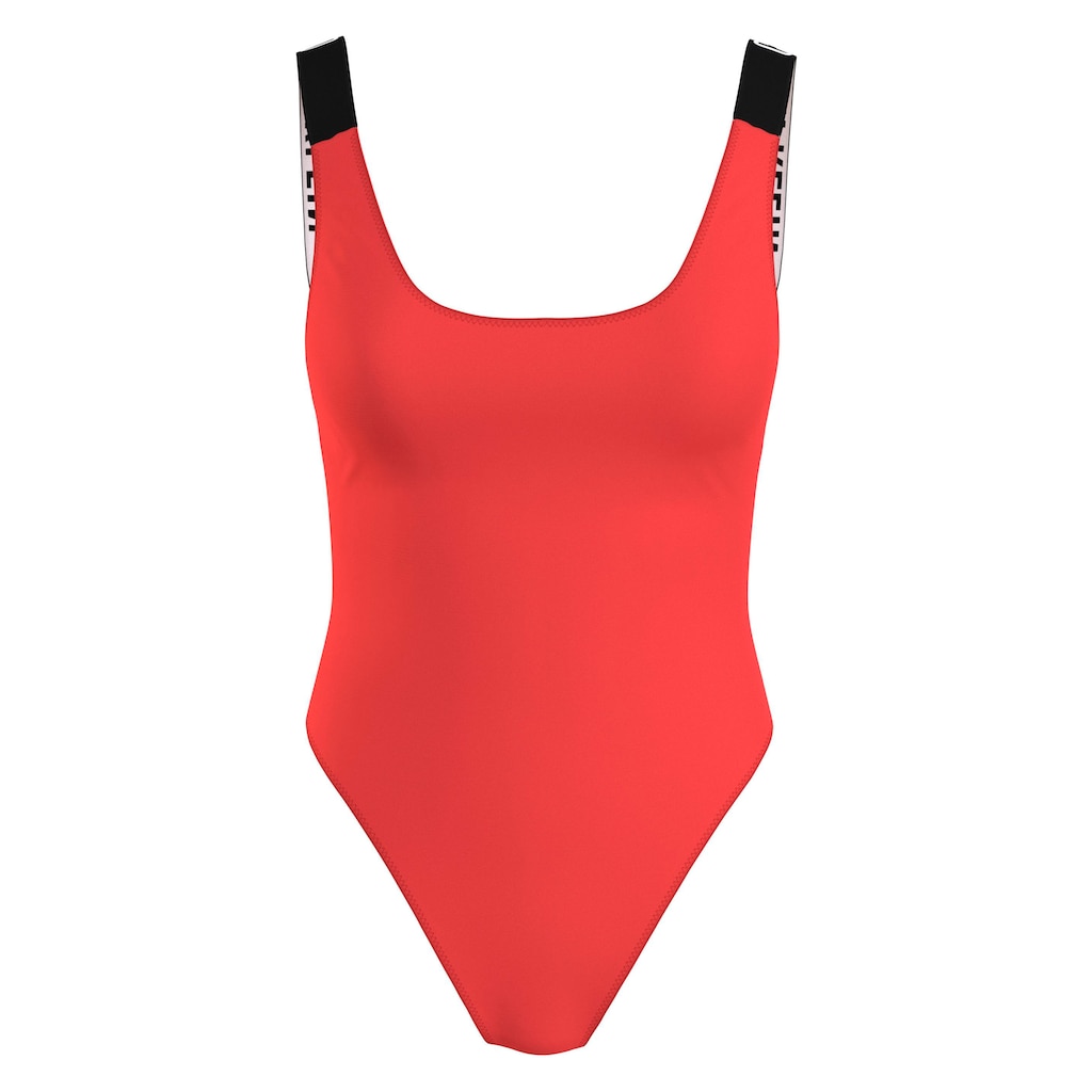 Calvin Klein Swimwear Badeanzug »SCOOP BACK ONE PIECE« mit hohem Beinausschnitt PN11380
