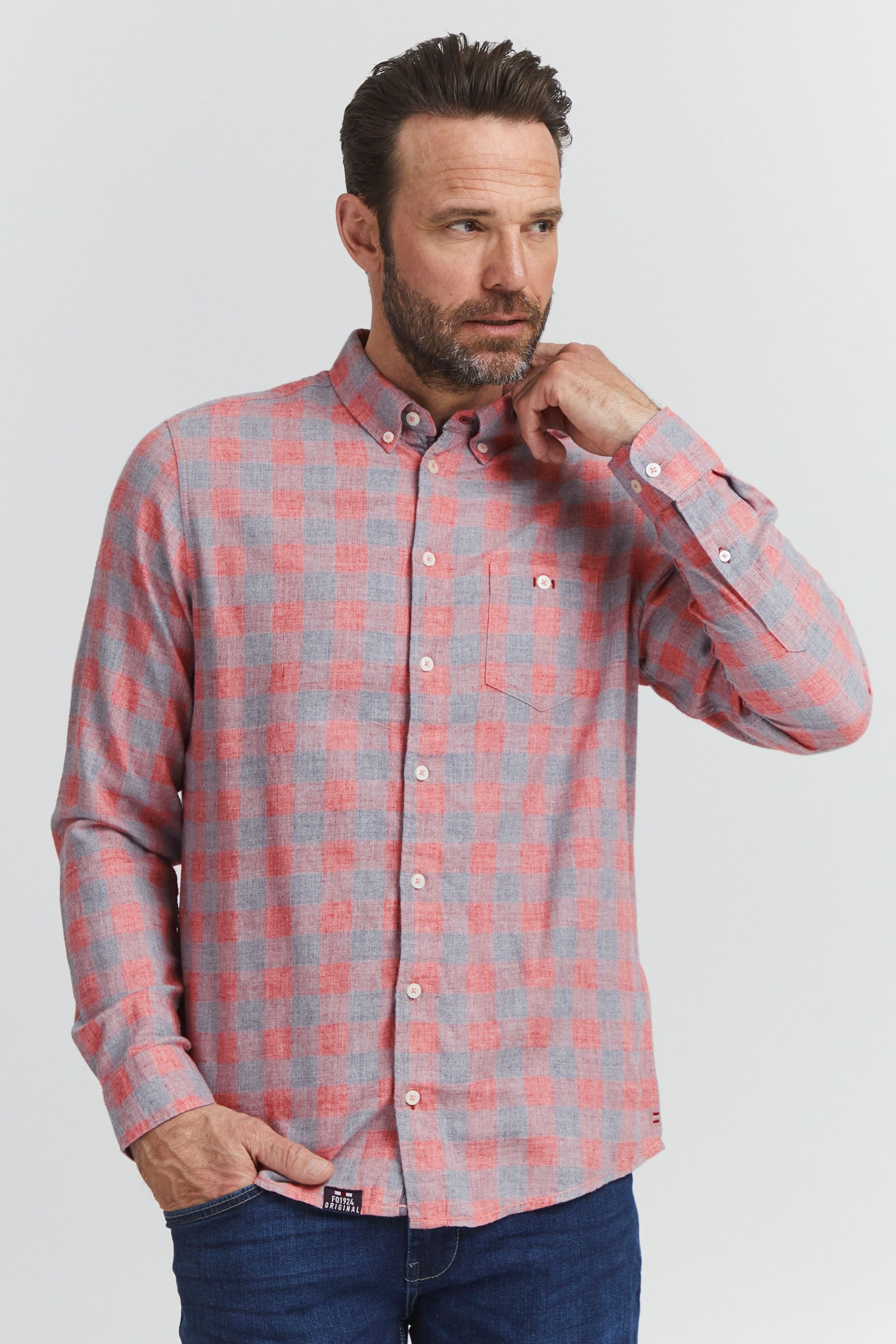 FQ1924 Langarmhemd »Langarmhemd FQYunus«