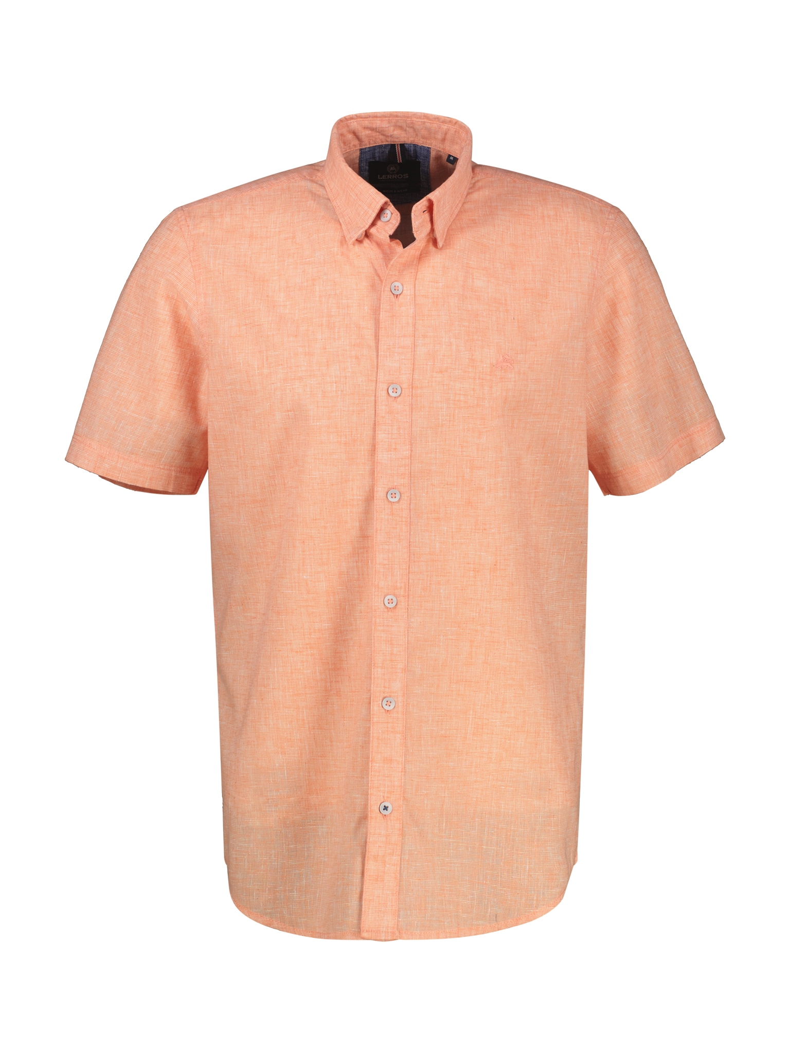 LERROS Kurzarmhemd mit Logo Stickerei